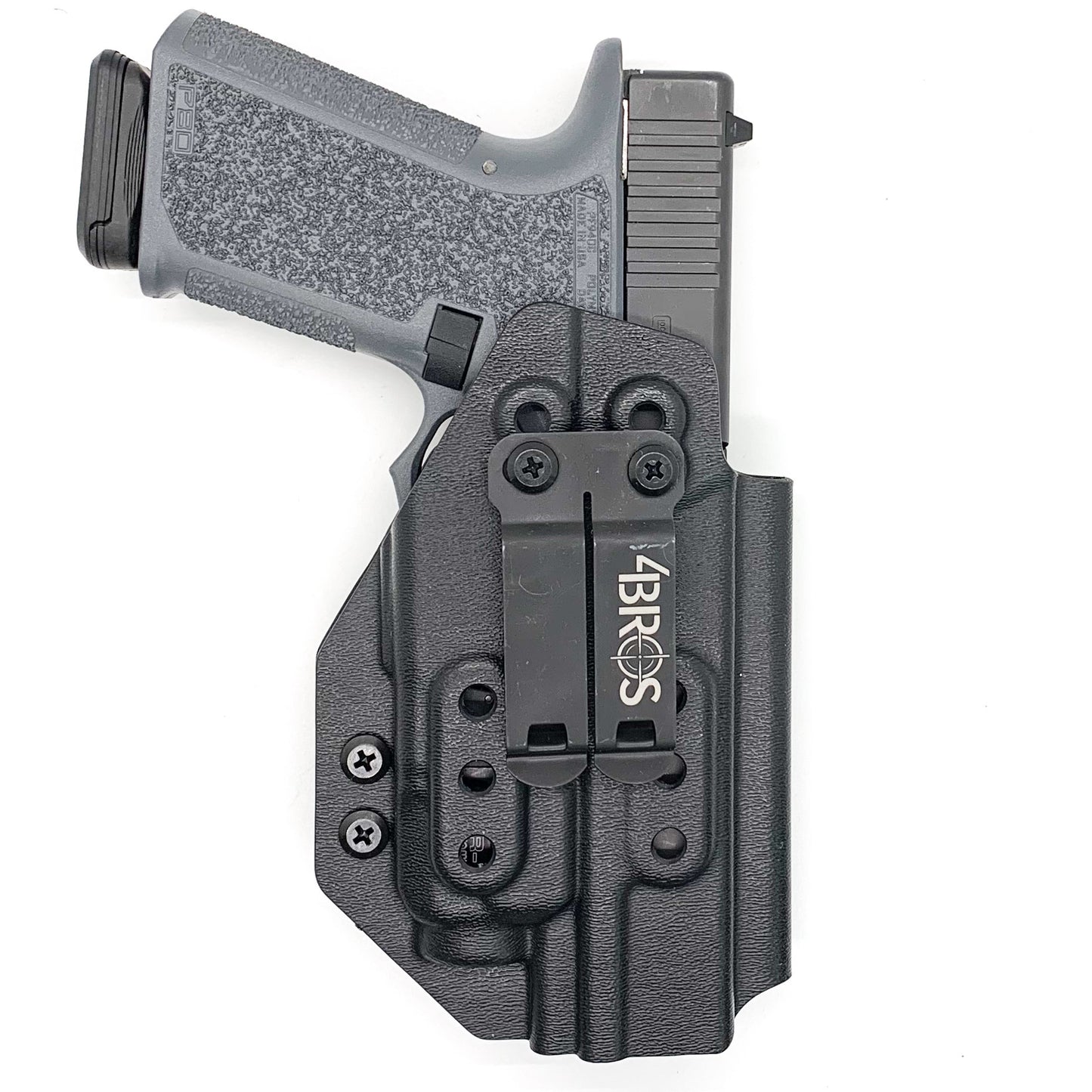 For the best, AIWB, IWB, Inside Waistband Holster for the Polymer80 PF940 and PF940C pistols with Streamlight TLR-7 X or A, shop Four Brothers 4BROS holsters.