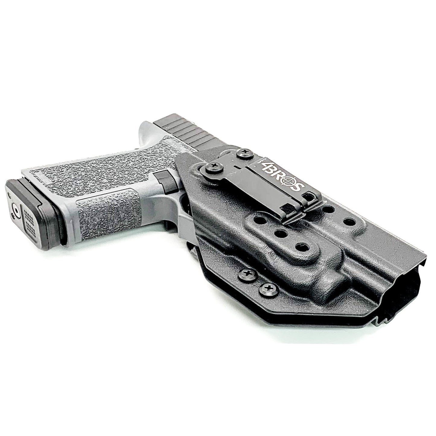 For the best, AIWB, IWB, Inside Waistband Holster for the Polymer80 PF940 and PF940C pistols with Streamlight TLR-7 X or A, shop Four Brothers 4BROS holsters.