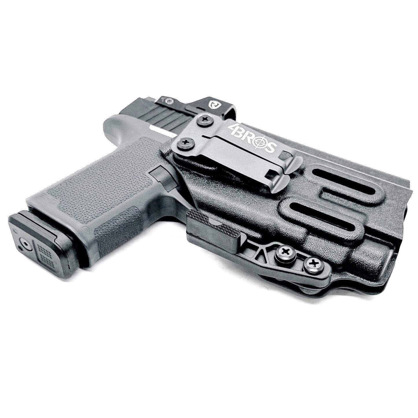 For the Best, most comfortable Inside Waistband IWB AIWB Appendix Kydex holster for the Ruger RXM with the Streamlight TLR-7 HL-X, TLR-7 X A, shop Four Brothers