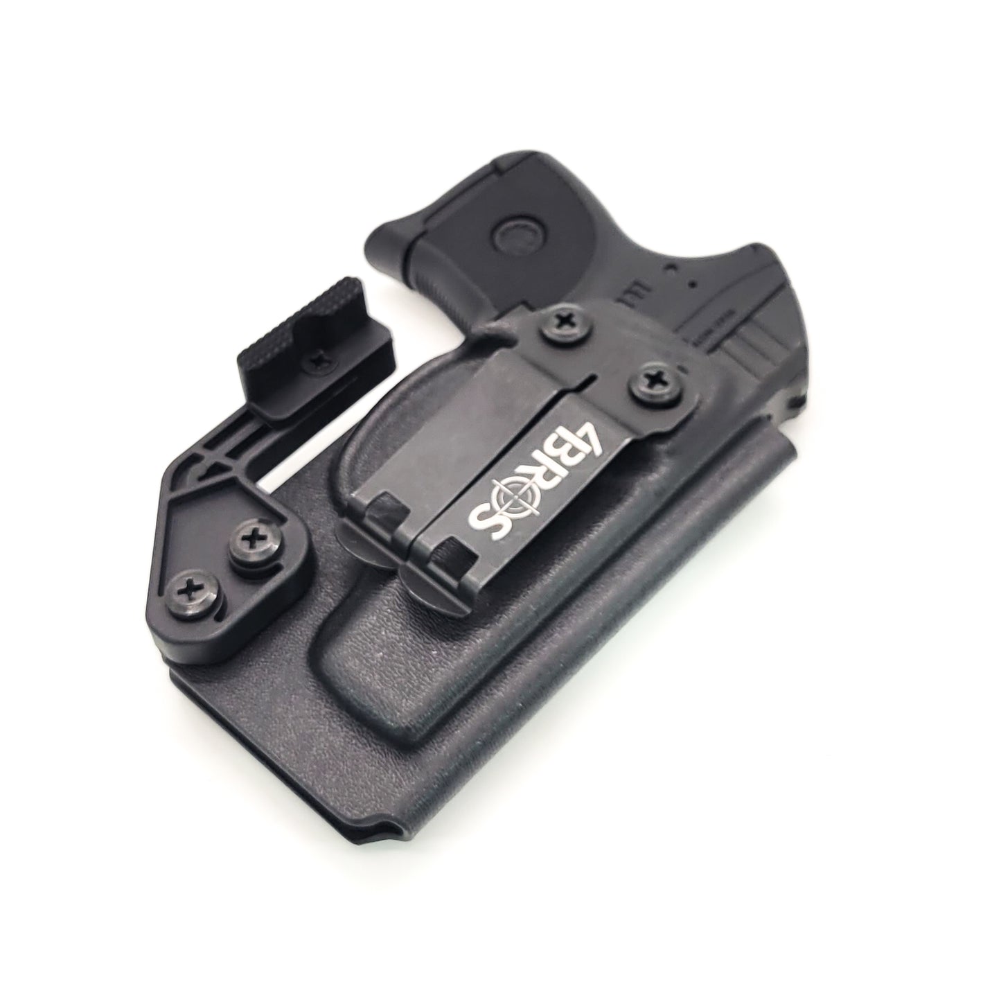For the best Inside Waistband AIWB IWB Pocket Kydex Holster designed to fit the Ruger LCP 380, shop Four Brothers 4BROS Holsters. Proudly made in the USA.