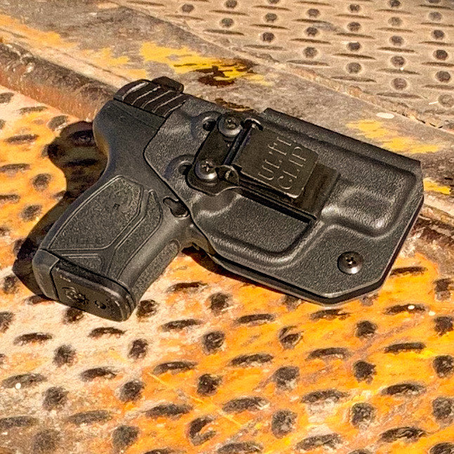 For the best, most comfortable, compact IWB AIWB inside waistband concealed carry holster for the Ruger LCP MAX pistol, shop Four Brothers 4BROS Holsters.