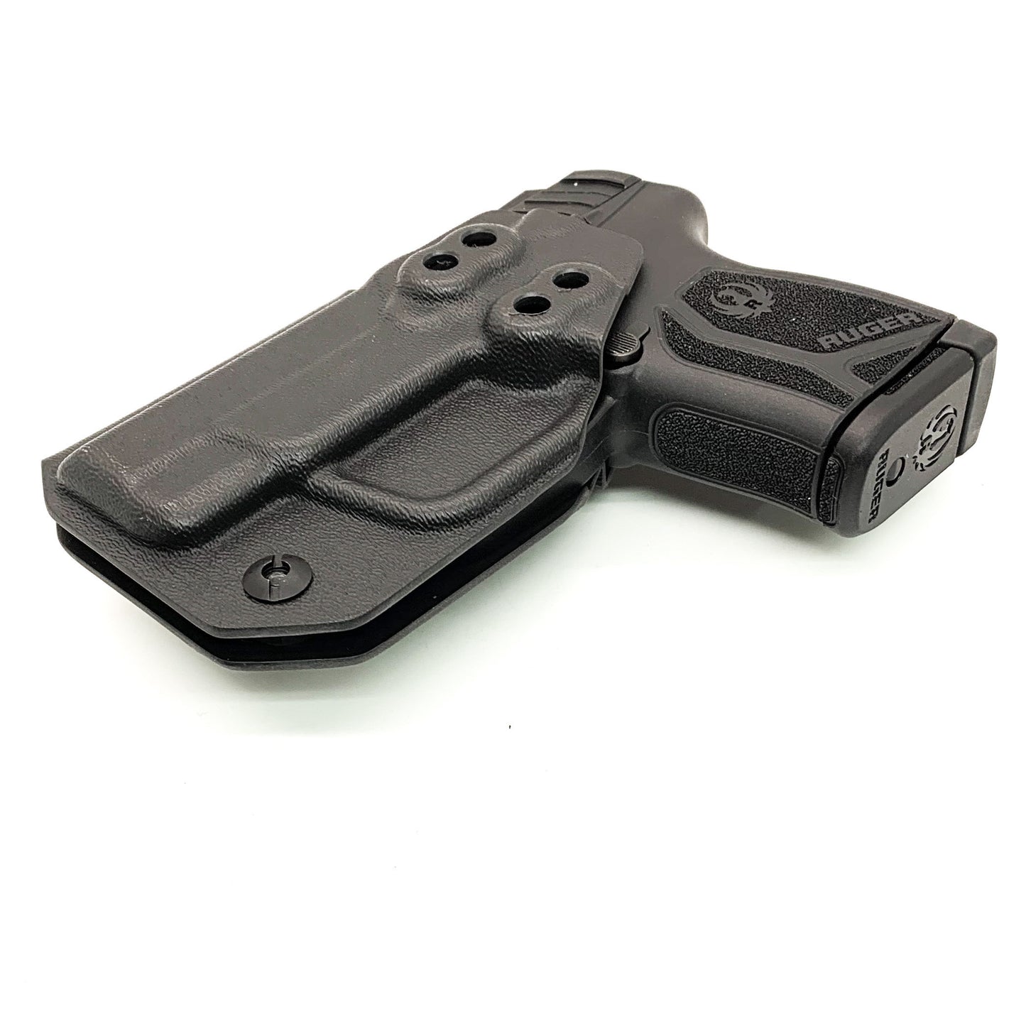 For the best, most comfortable, compact IWB AIWB inside waistband concealed carry holster for the Ruger LCP MAX pistol, shop Four Brothers 4BROS Holsters.