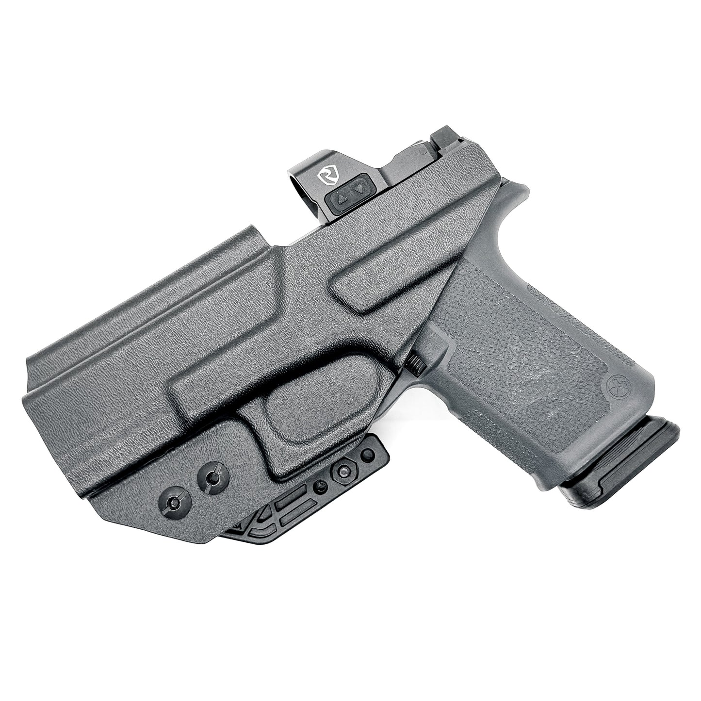 For the best Kydex IWB AIWB Inside Waistband Holster for the Ruger RXM, shop Four Brothers. 4Bros Holsters are Made in the USA! Adjustable retention and cant.