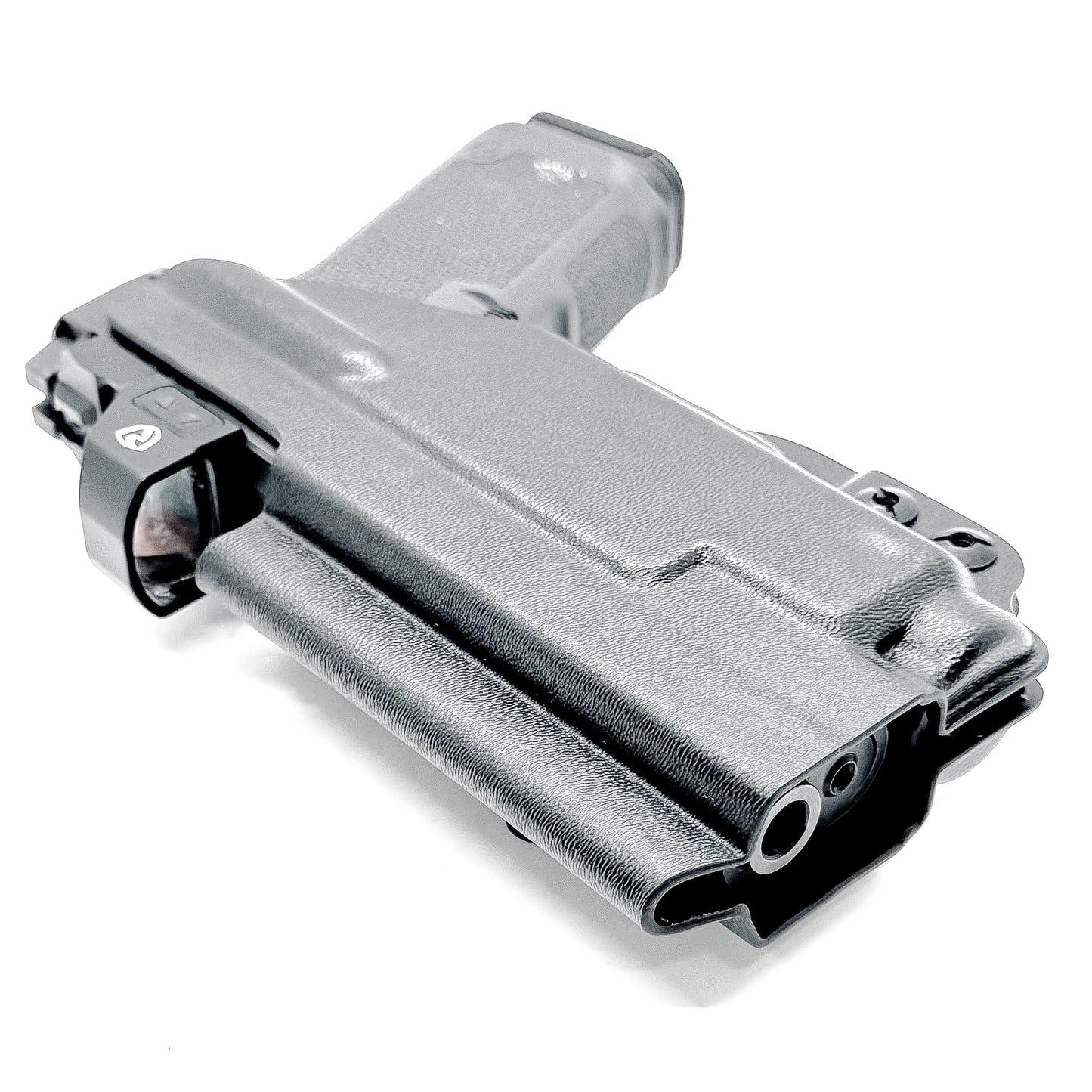 For the Best, most comfortable, Inside Waistband IWB AIWB Appendix Kydex holster for the Ruger RXM and Nightstick TCM-10, shop Four Brothers Holsters.