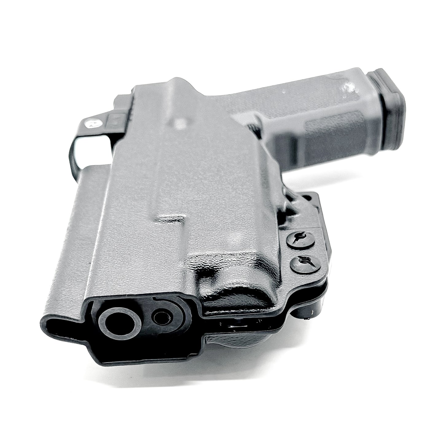 For the Best, most comfortable, Inside Waistband IWB AIWB Appendix Kydex holster for the Ruger RXM and Nightstick TCM-10, shop Four Brothers Holsters.