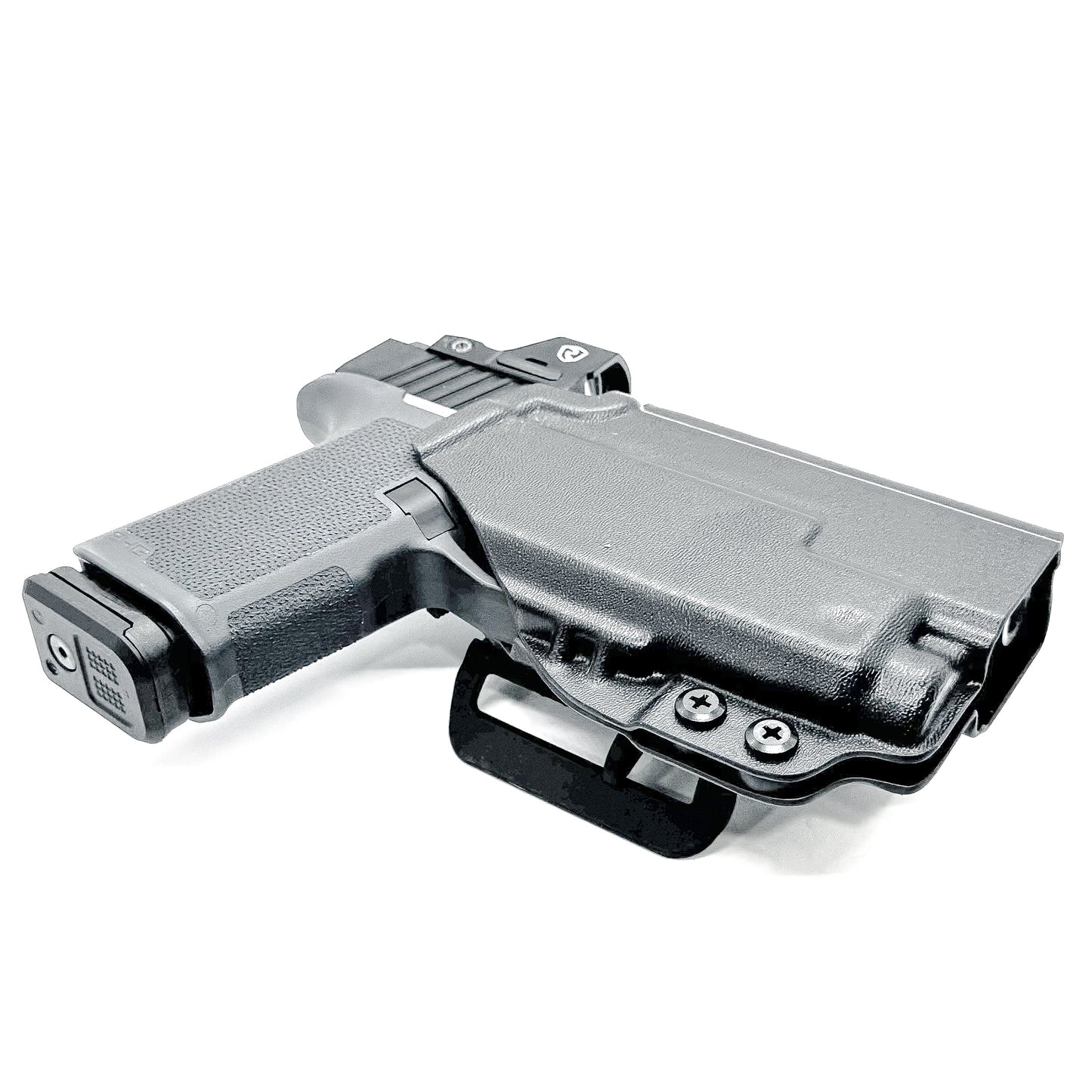For the best Outside Waistband OWB Kydex holster designed to fit the Ruger RXM and Nightstick TCM-10, shop Four Brothers. 4BROS Holsters are made in the USA!