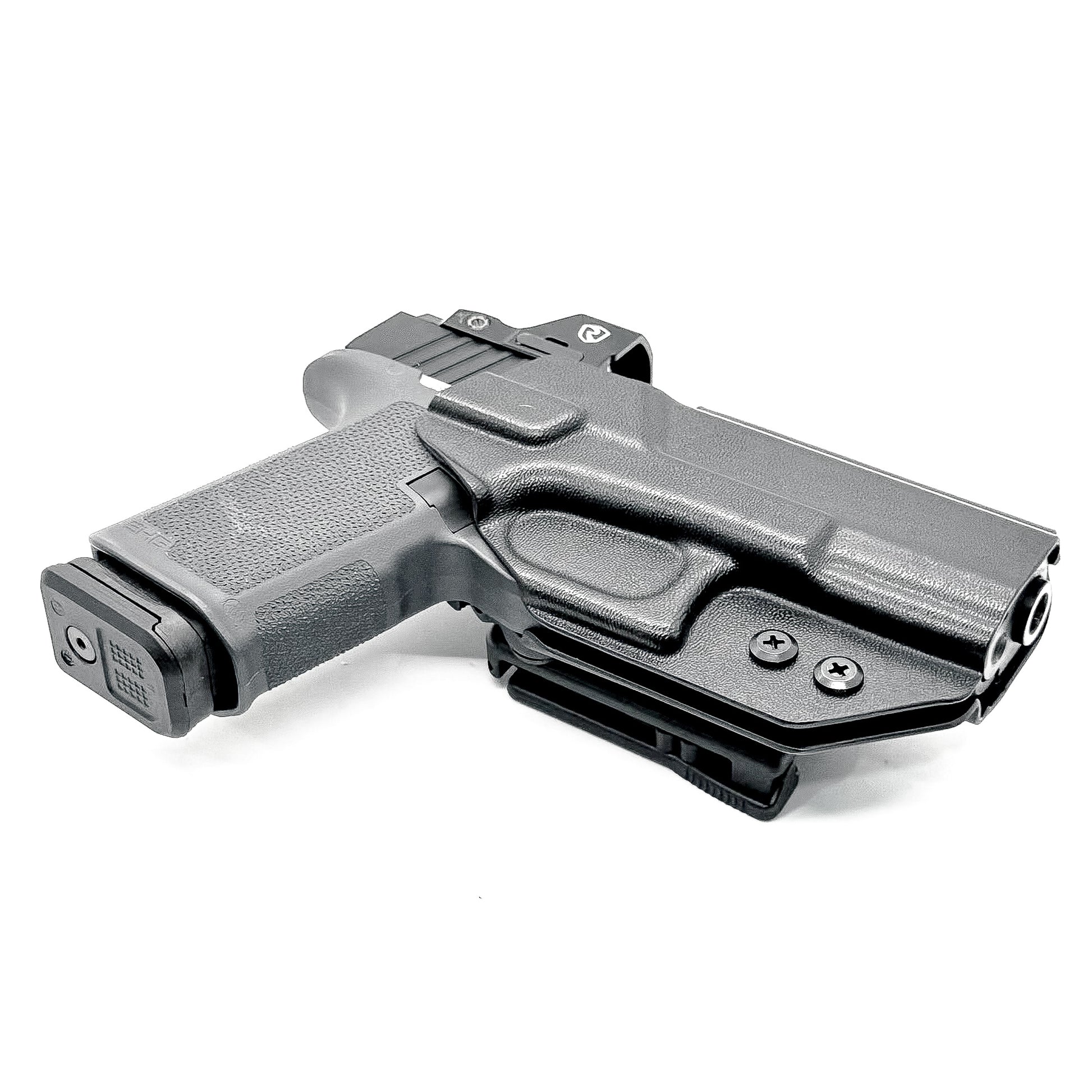 For the best OWB, Outside Waistband Kydex holster designed to fit the Ruger RXM handgun, shop Four Brothers 4BROS Holsters.  Proudly made in the USA!