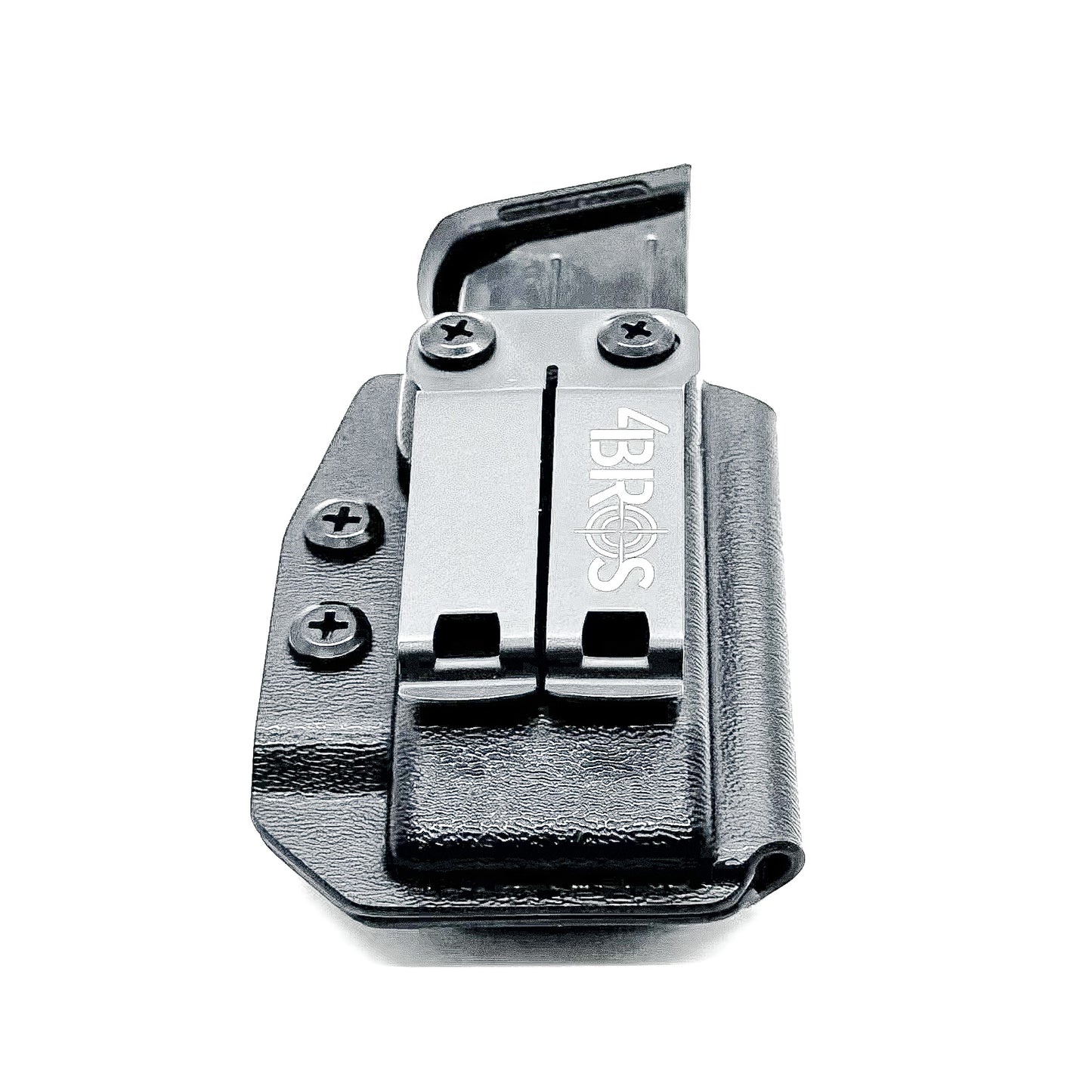Black Inside Waistband IWB AIWB Ruger Security 9 magazine carrier, holster, & pouch from Four Brothers Holsters. 4BROS products are made in the USA.