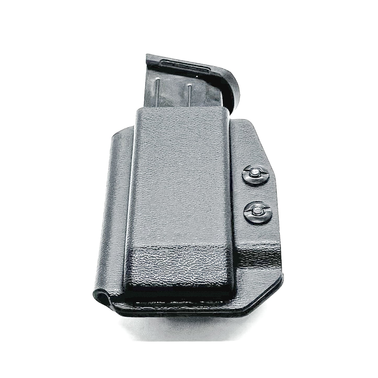 Black Inside Waistband IWB AIWB Ruger Security 9 magazine carrier, holster, & pouch from Four Brothers Holsters. 4BROS products are made in the USA.