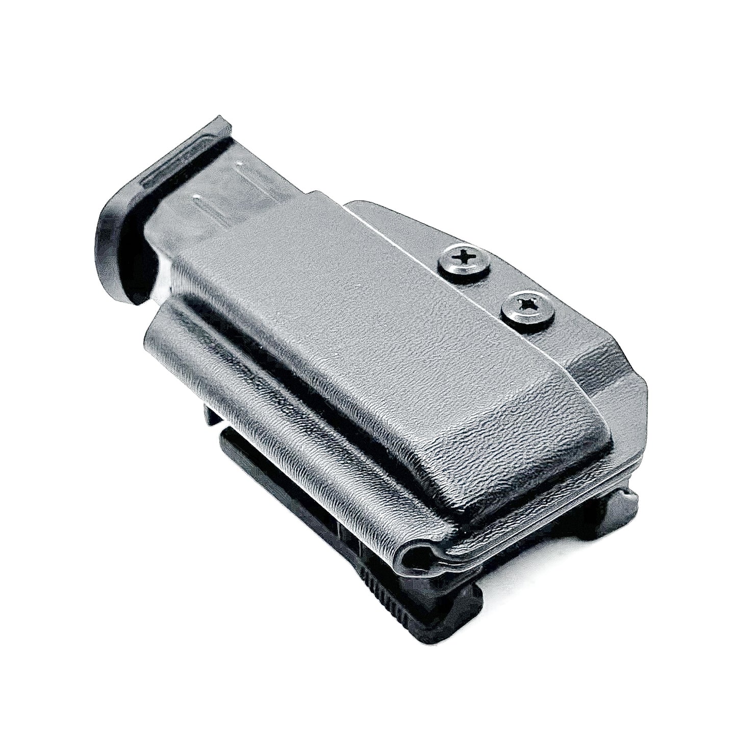 Black Kydex OWB Outside Waistband magazine pouch for Ruger Security 9 from Four Brothers Holsters. Made in the USA