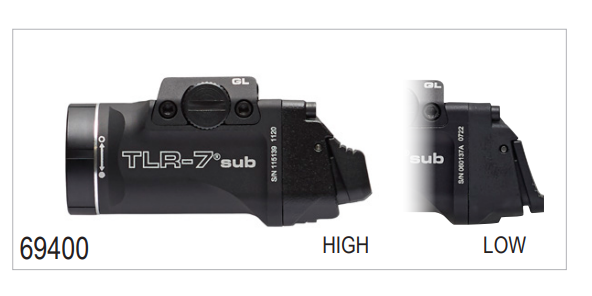 For the best IWB Kydex Inside Waistband Holster for the FN Reflex pistol with the Streamlight GL TLR-7 Sub (69400), shop Four Brothers 4BROS Holsters.