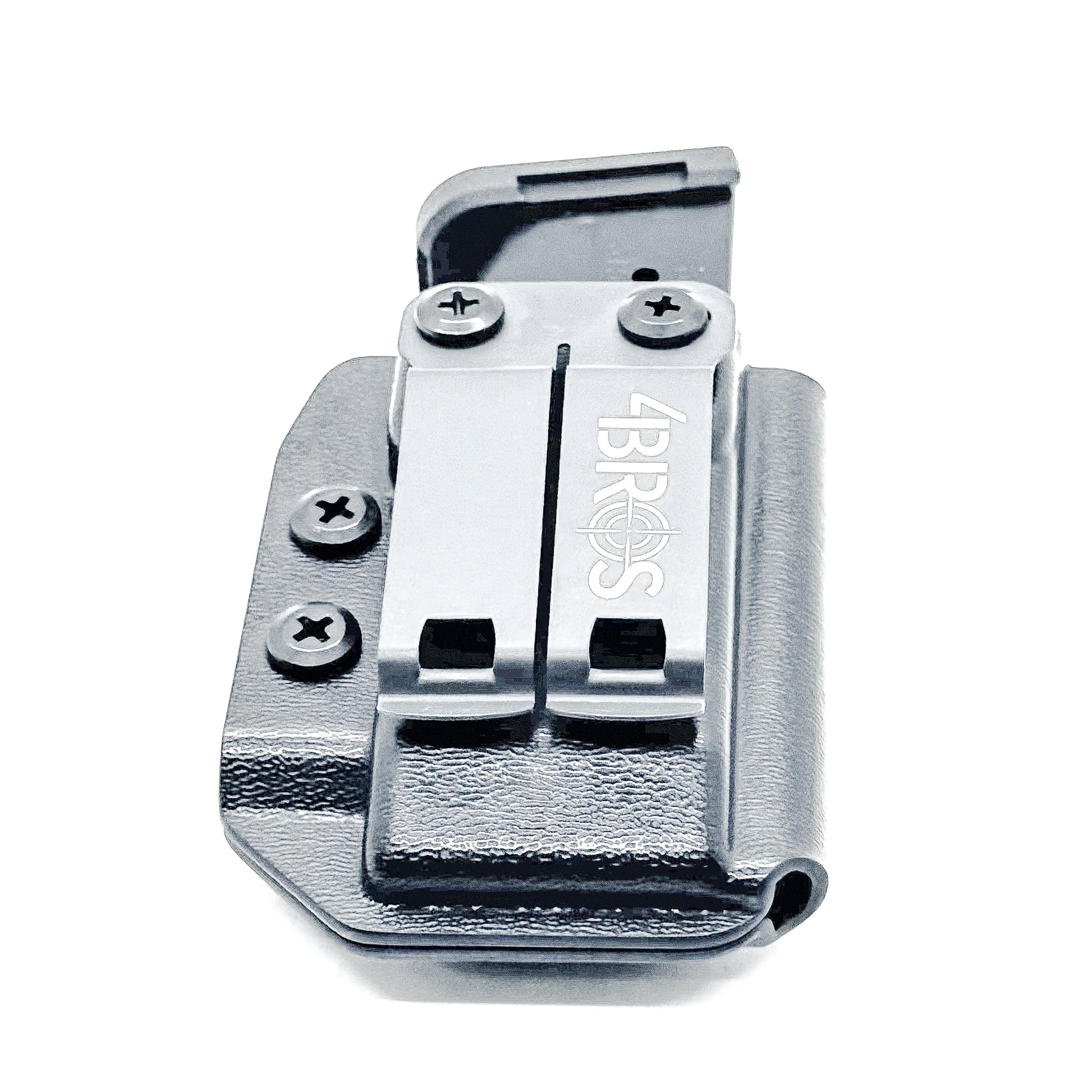 Black Kydex IWB AIWB appendix inside waistband magazine pouch for the Shield Arms S15 Magazine from Four Brothers Holsters.  Proudly made in the USA.