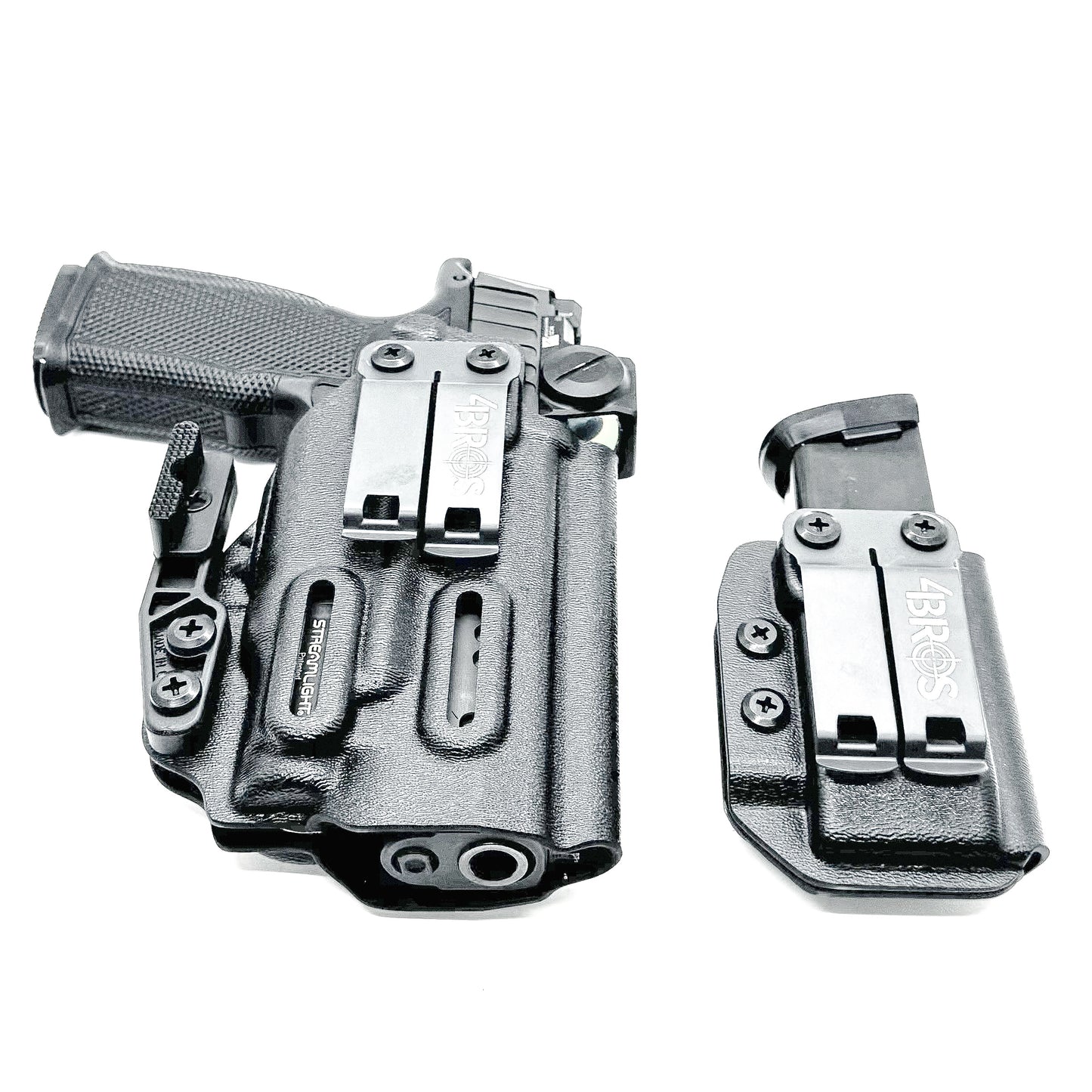 Inside Waistband IWB Holster & Magazine Carrier Combo for the Sig Sauer P365-FUSE & Icarus Precision A.C.E. Module & TLR-7 Sub from Four Brothers Holsters