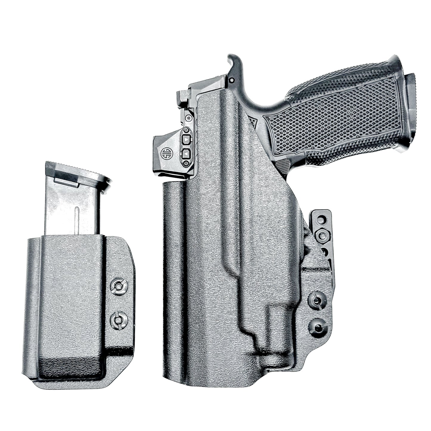 Inside Waistband IWB Holster & Magazine Carrier Combo for the Sig Sauer P365-FUSE & Icarus Precision A.C.E. Module & TLR-7 Sub from Four Brothers Holsters