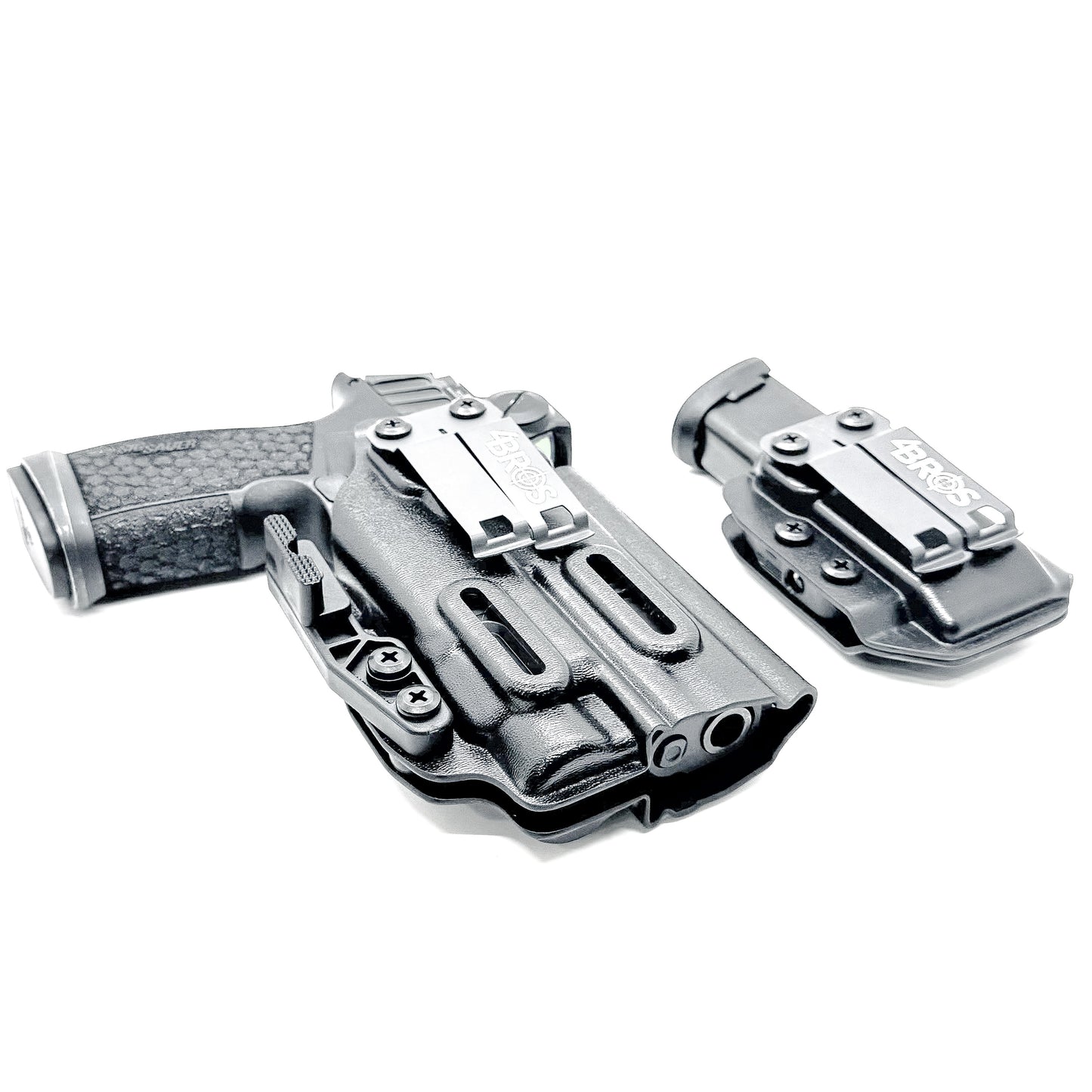 Inside Waistband IWB Holster & Magazine carrier Combo fits Sig Sauer P365-FUSE or P365-XMACRO & Streamlight TLR-7 X/A or TLR-7 HL-X from Four Brothers Holsters