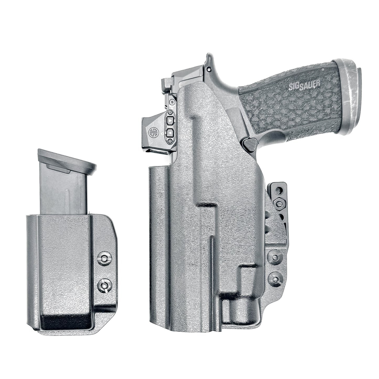 Inside Waistband IWB Holster & Magazine carrier Combo fits Sig Sauer P365-FUSE or P365-XMACRO & Streamlight TLR-7 X/A or TLR-7 HL-X from Four Brothers Holsters