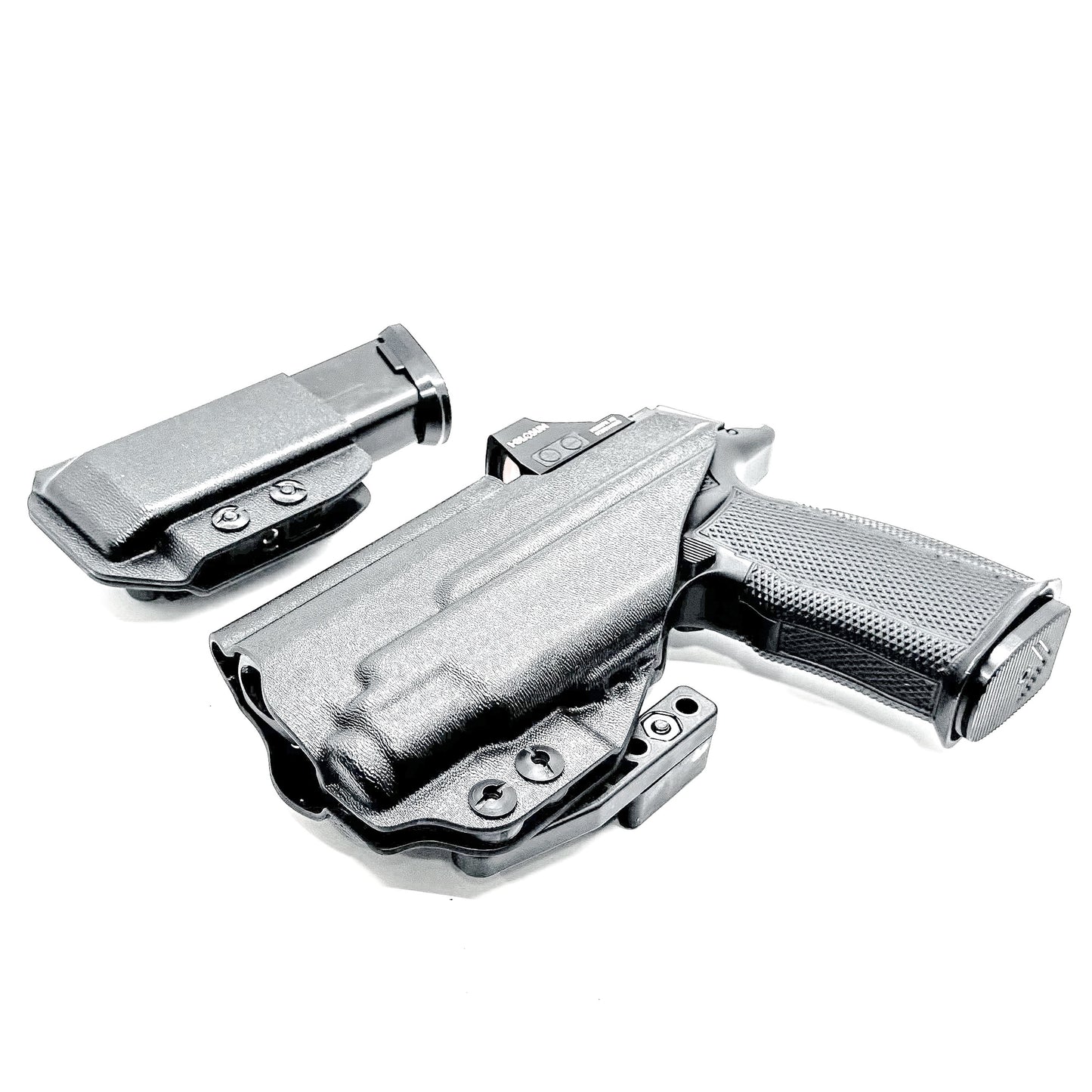 Four Brothers Sig Sauer P365-XMACRO & Icarus Precision A.C.E. 365 X MACRO Grip Module & Streamlight TLR-7 Sub & mag pouch IWB Inside Waistband Holster Combo
