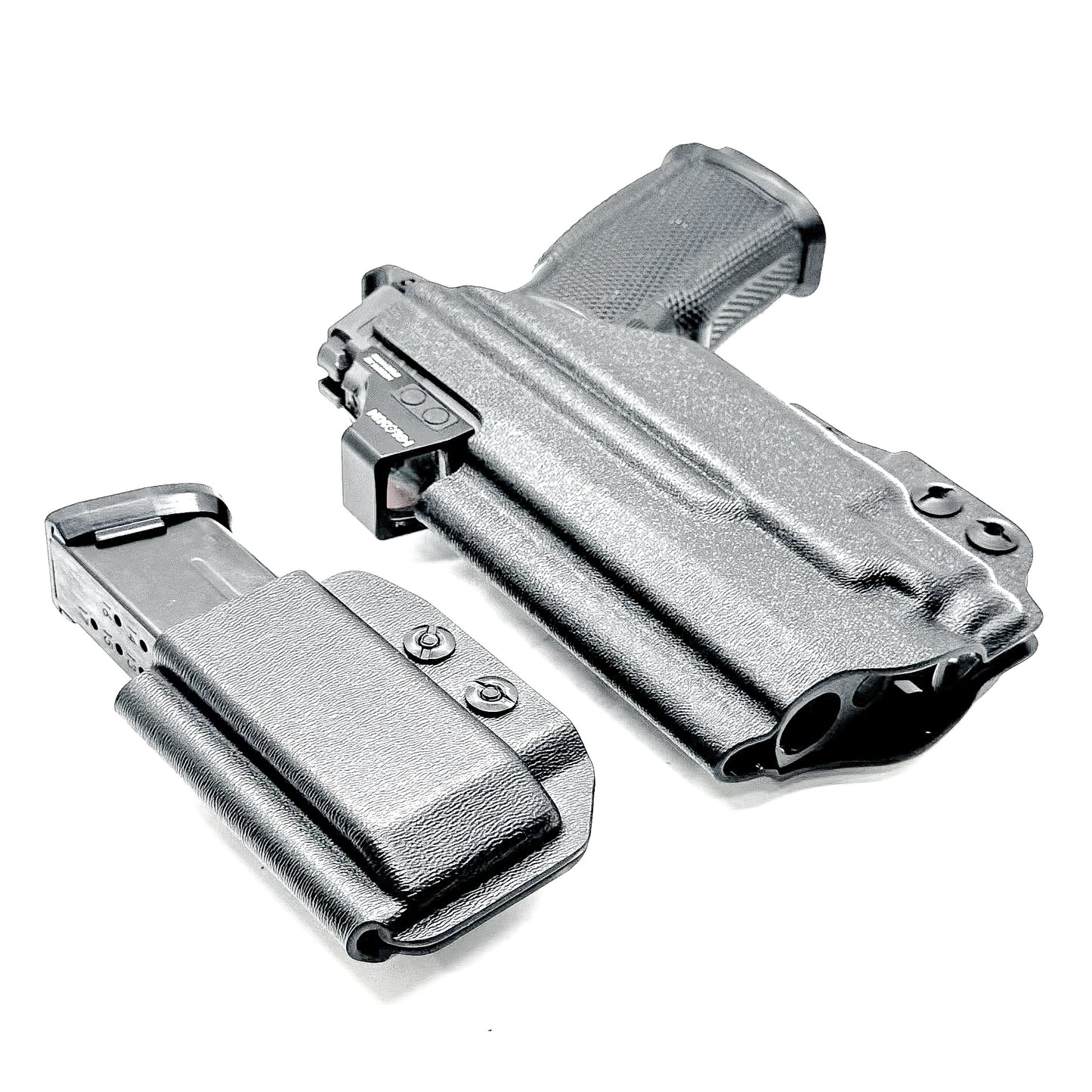 Four Brothers Sig Sauer P365-XMACRO & Icarus Precision A.C.E. 365 X MACRO Grip Module & Streamlight TLR-7 Sub & mag pouch IWB Inside Waistband Holster Combo