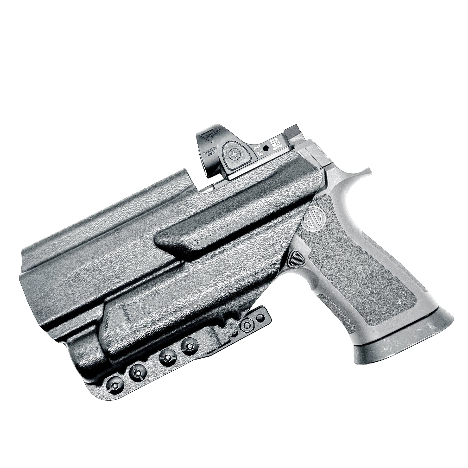 Black Sig Sauer P320 Gas Pedal & TLR-1 HL-X IWB Holster from 4BROS Holsters