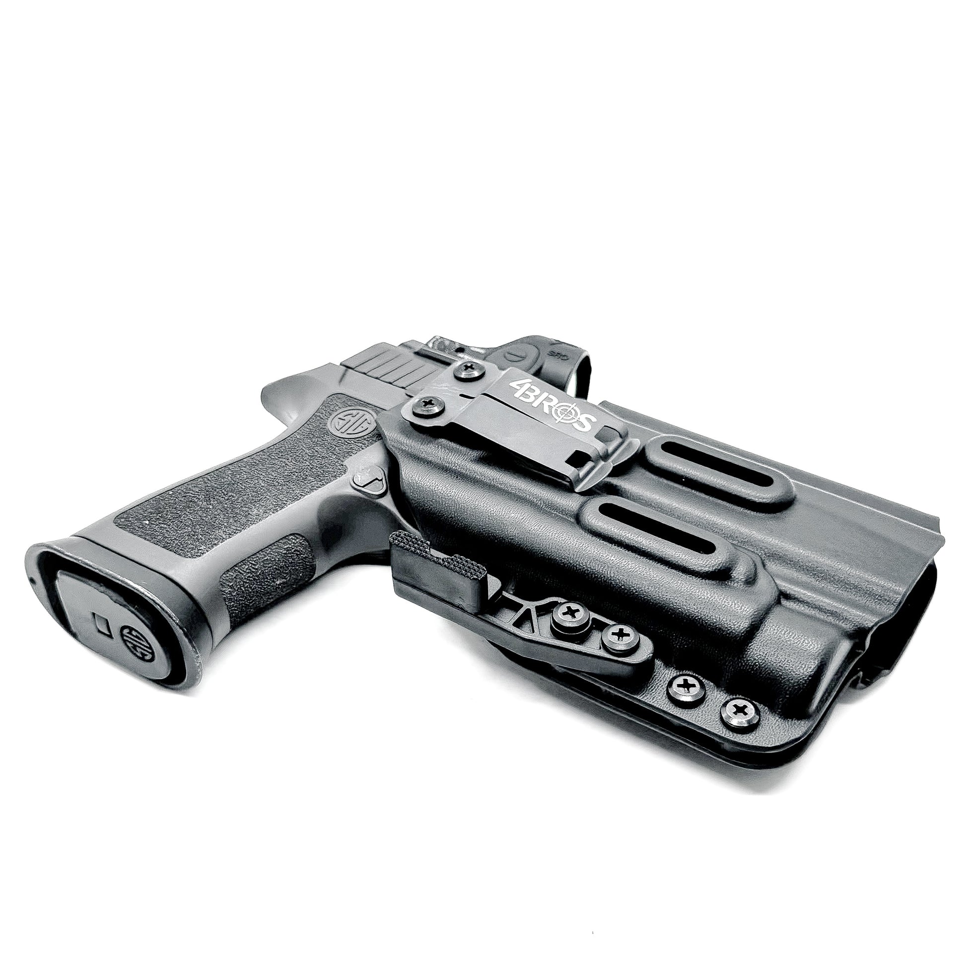 Black Sig Sauer P320 & TLR-1 HL-X IWB Holster from 4BROS Holsters