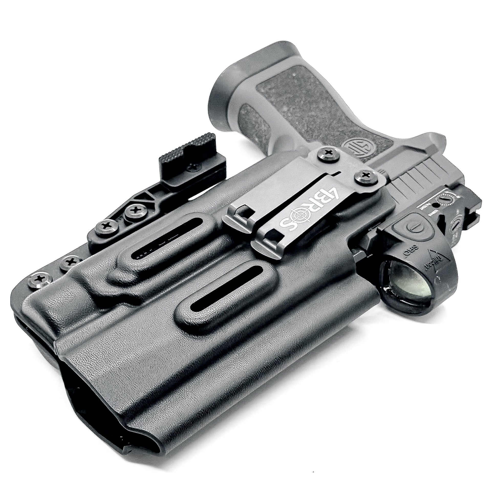 Black Sig Sauer P320 & TLR-1 HL-X IWB Holster from 4BROS Holsters