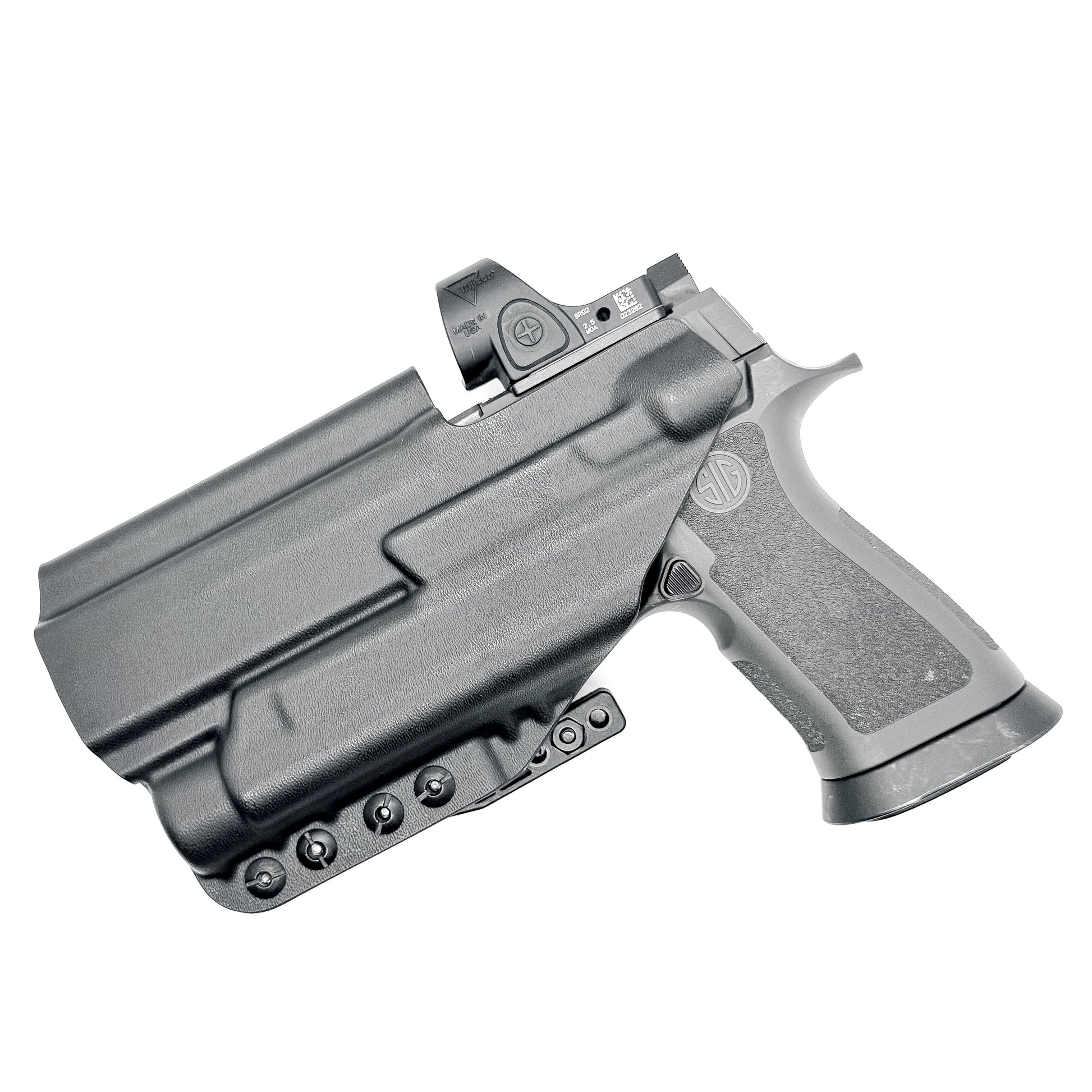 Black Sig Sauer P320 & TLR-1 HL-X IWB Holster from 4BROS Holsters