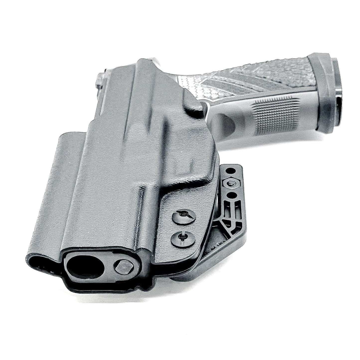 Inside Waistband IWB AIWB Kydex Holster for the Sig Sauer P365-AXG LEGION Gen 1 and Gen 2 from Four Brothers 4BROS Holsters. Proudly made in the USA.