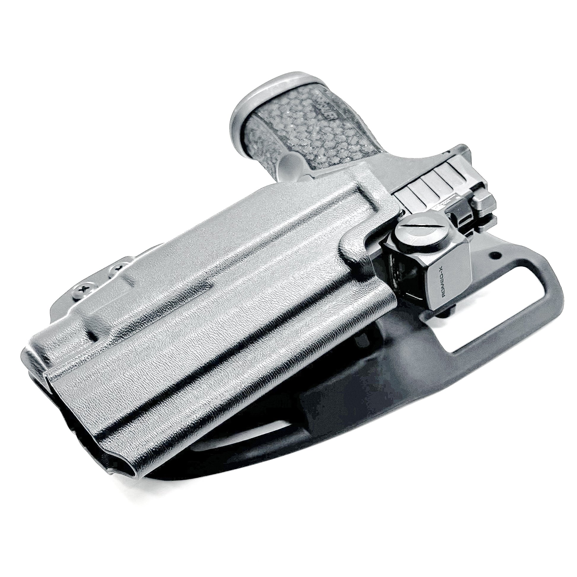 Black Outside Waistband Duty & Competition Holster for the Sig Sauer P365-FUSE and Streamlight TLR-7X, TLR-7 A, or TLR-7 HL-X from Four Brothers 4BROS Holsters.