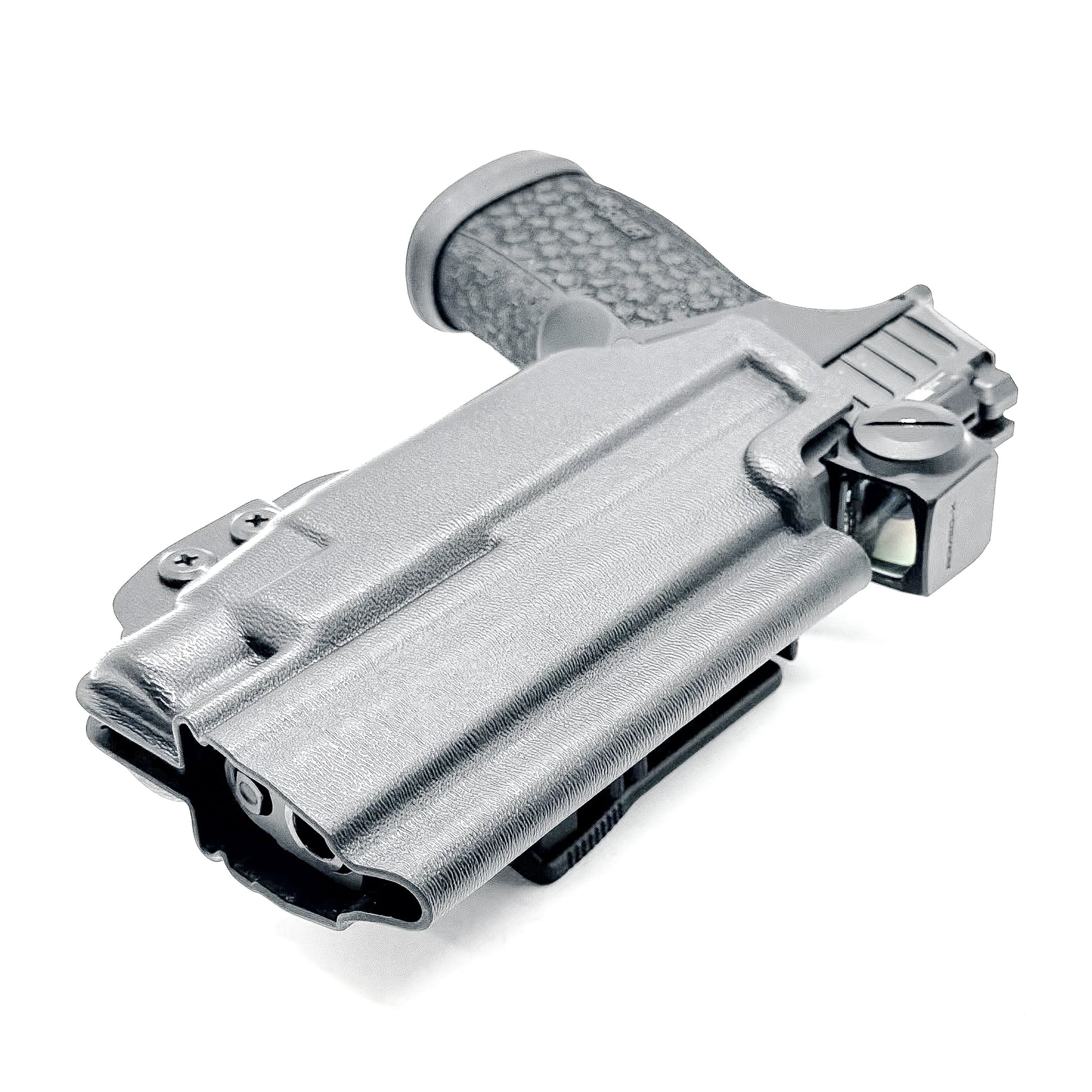 Black Outside Waistband OWB Holster for the Sig Sauer P365-FUSE with the Streamlight TLR-7X, TLR-7 A, or TLR-7 HL-X from Four Brothers 4BROS Holsters.
