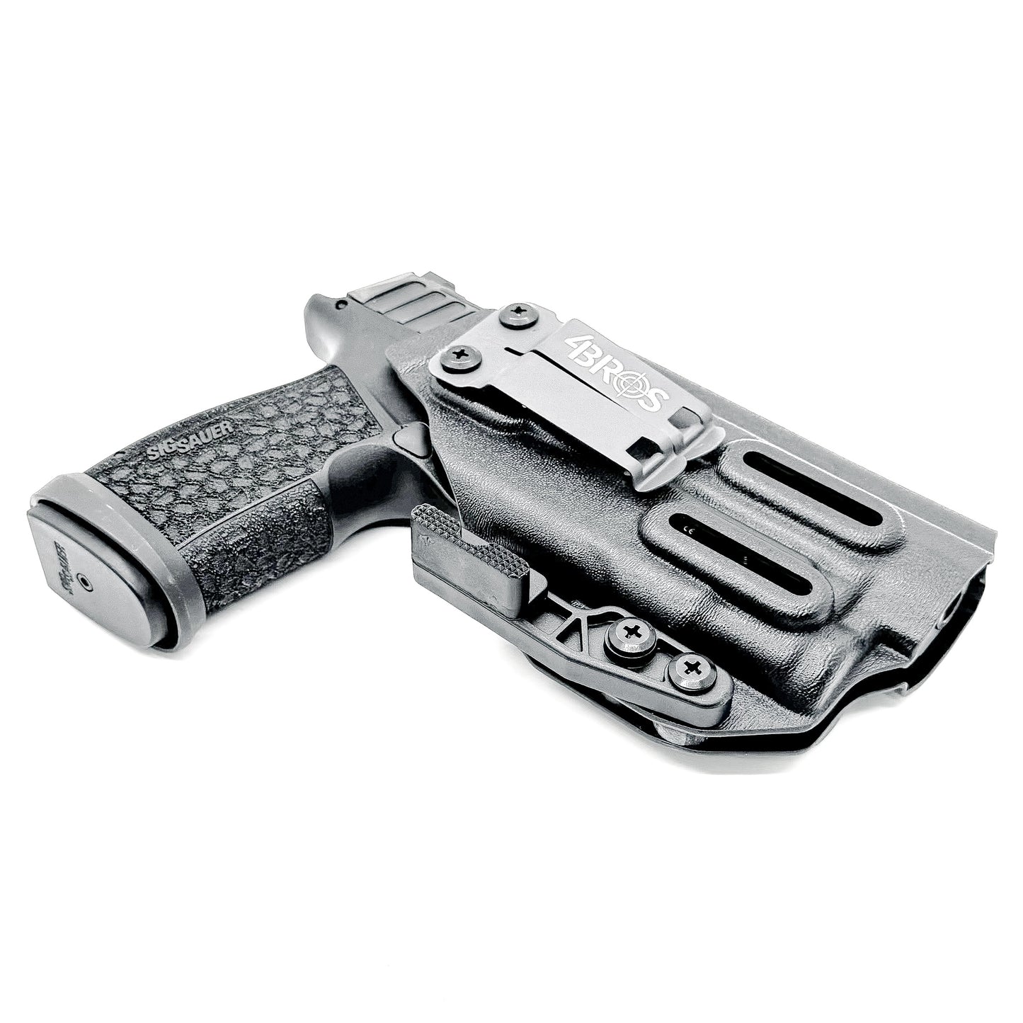 For the best IWB Kydex Inside Waistband Holster for the Sig Sauer P365-FUSE with the Streamlight 1913 version TLR-7 Sub, shop Four Brothers 4BROS Holsters.