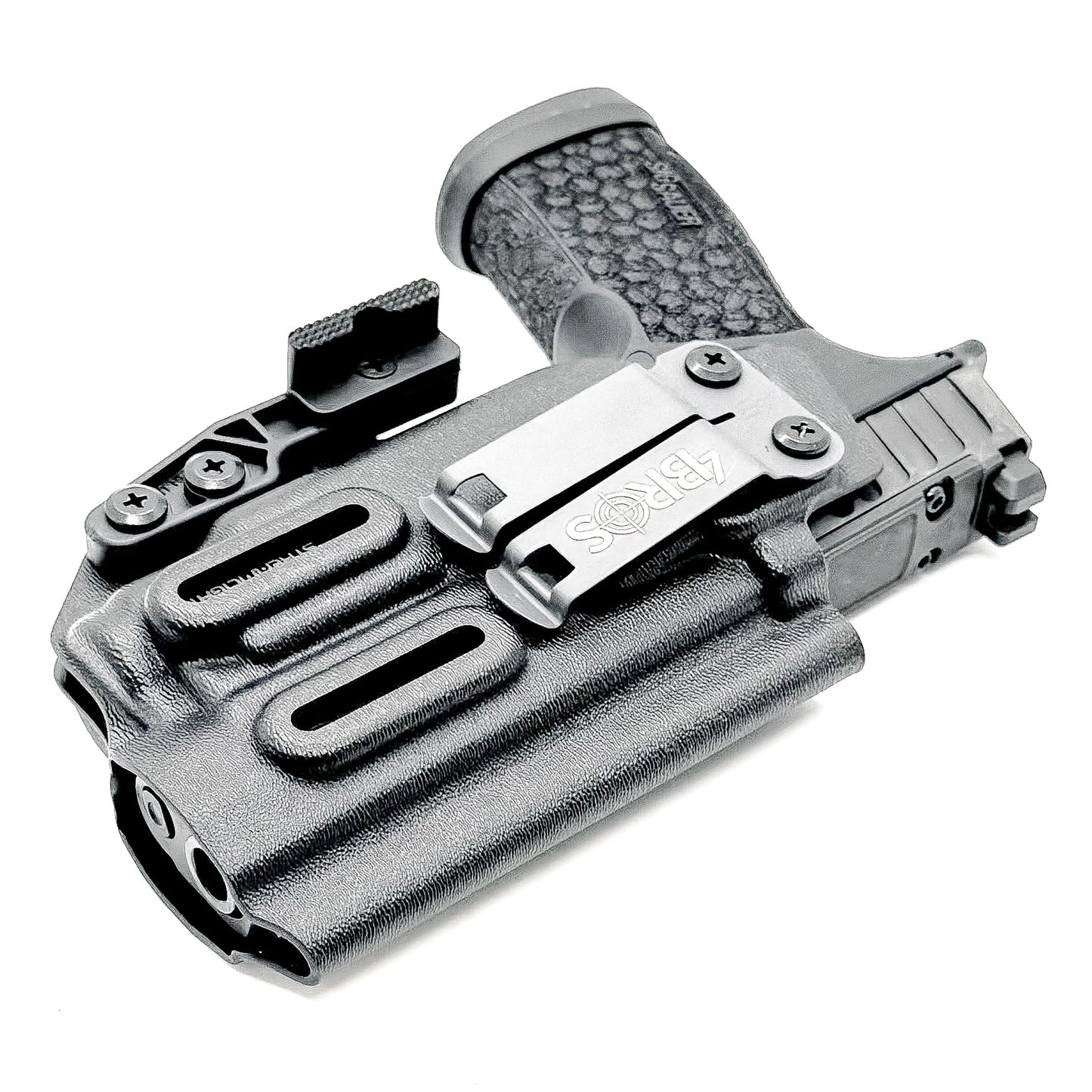 For the best IWB Kydex Inside Waistband Holster for the Sig Sauer P365-FUSE with the Streamlight 1913 version TLR-7 Sub, shop Four Brothers 4BROS Holsters.