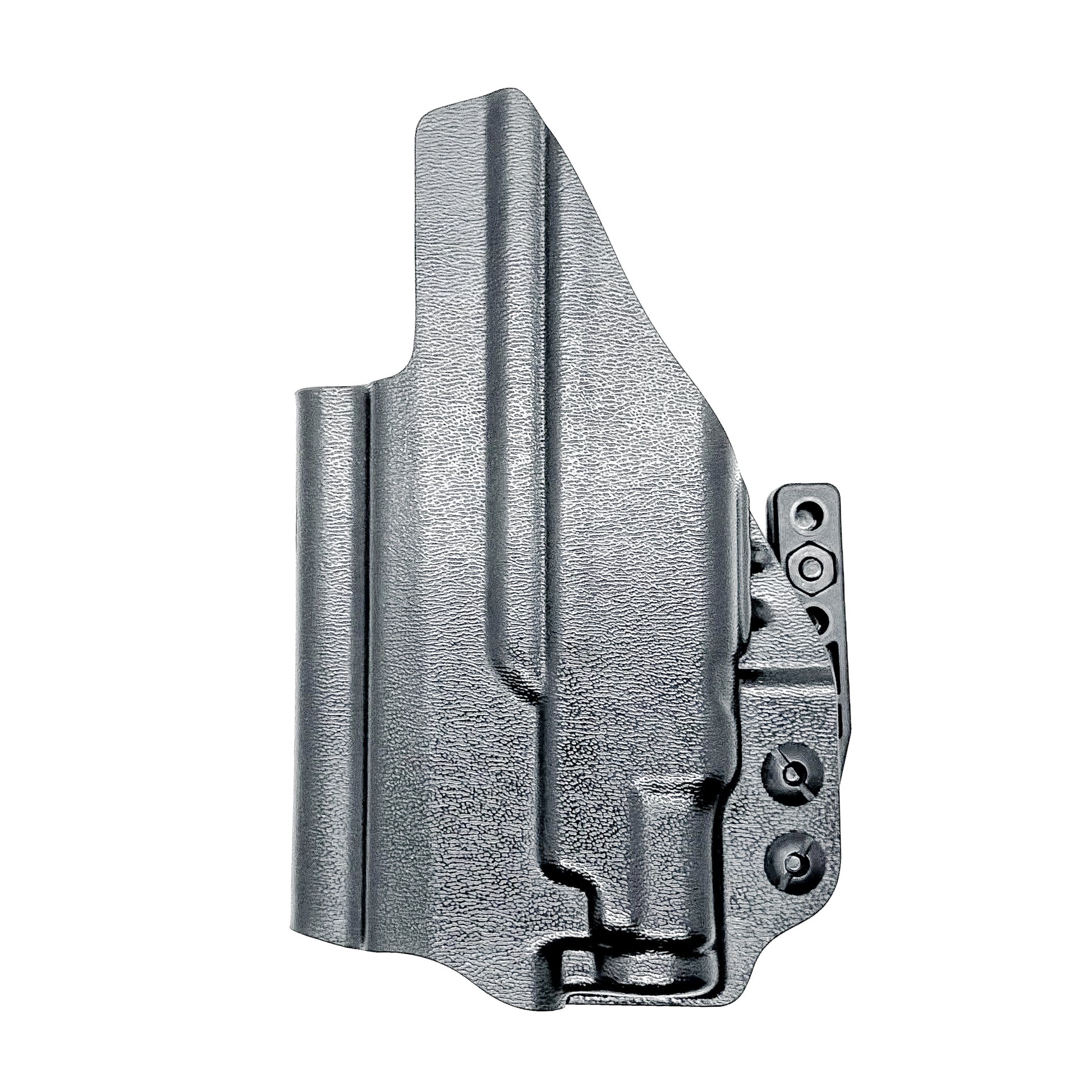 Inside waistband holster for Sig Sauer P365-XMACRO with Icarus Precision grip and Streamlight TLR-7 Sub 1913 weapon light mounted.