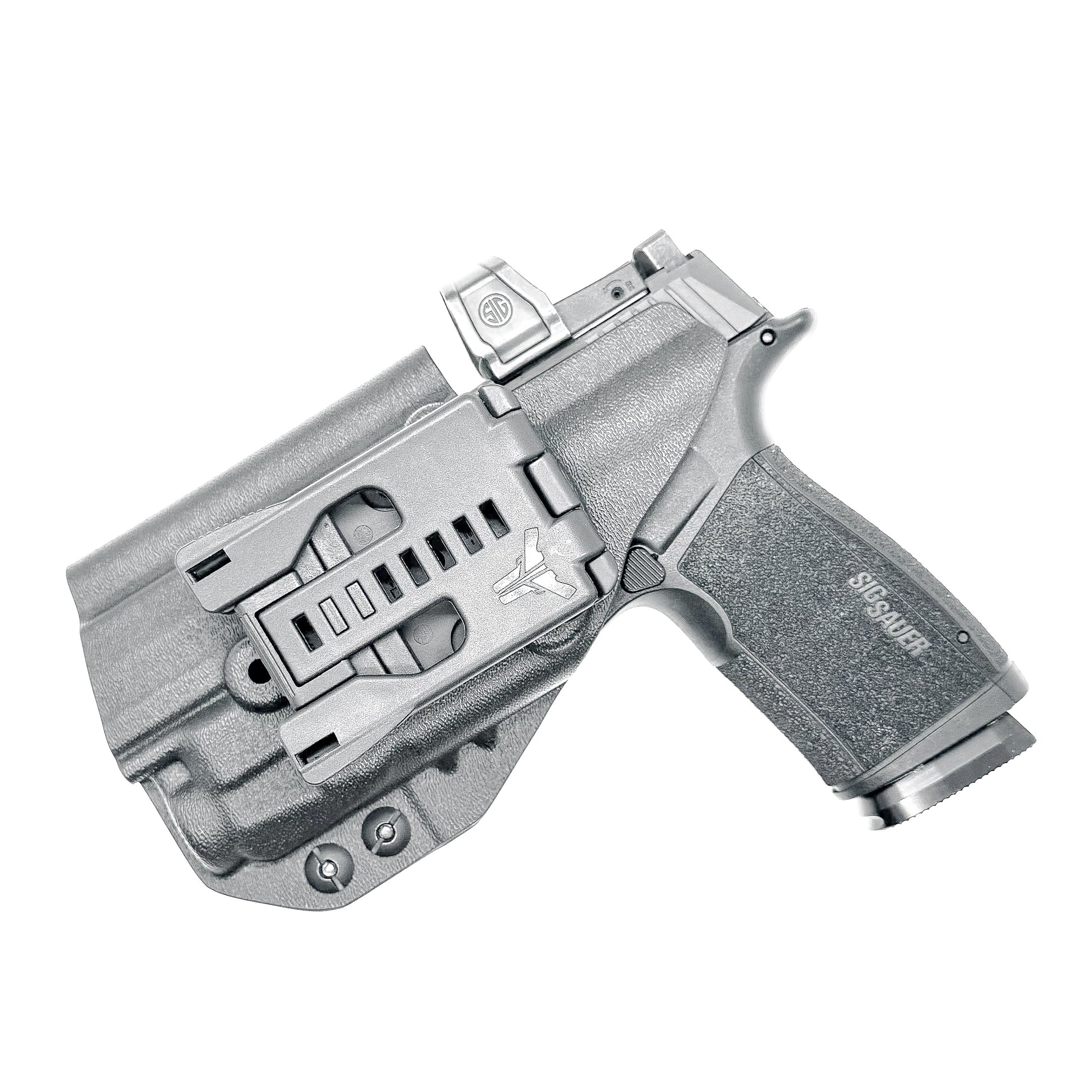 For the best Outside Waistband OWB Holster for the Sig Sauer P365-XMACRO & Streamlight TLR-7 X or TLR-7 A, shop Four Brothers Holsters.