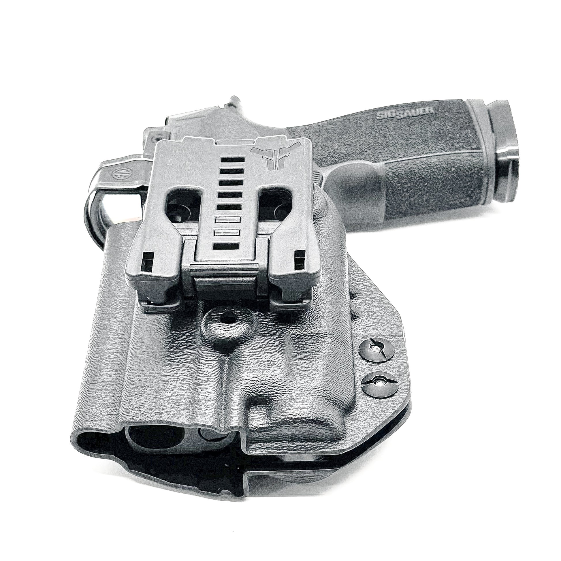 For the best Outside Waistband OWB Holster for the Sig Sauer P365-XMACRO & Streamlight TLR-7 X or TLR-7 A, shop Four Brothers Holsters.