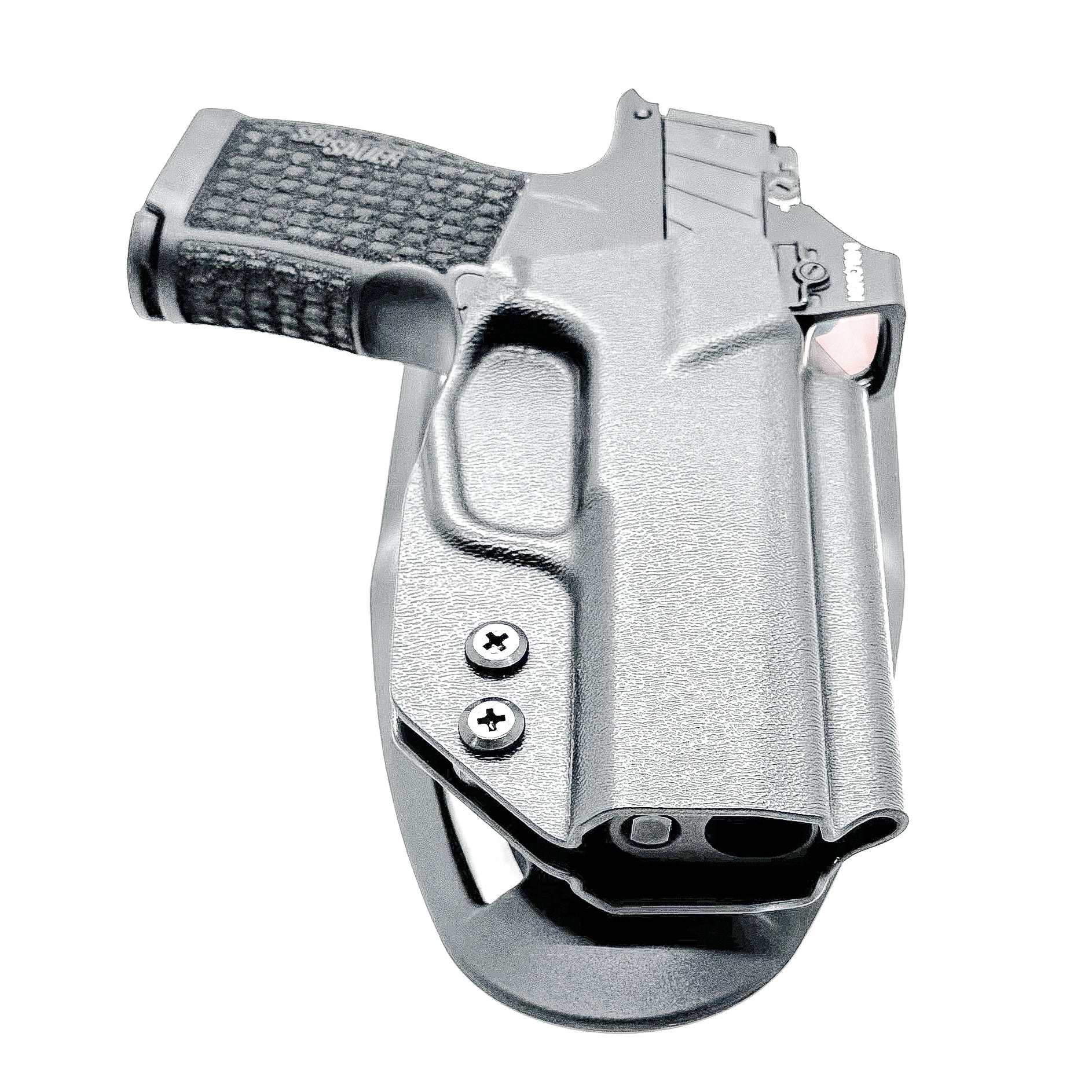 Outside Waistband Light Duty & Competition Style Holster designed to fit the Sig Sauer P365XL handgun.