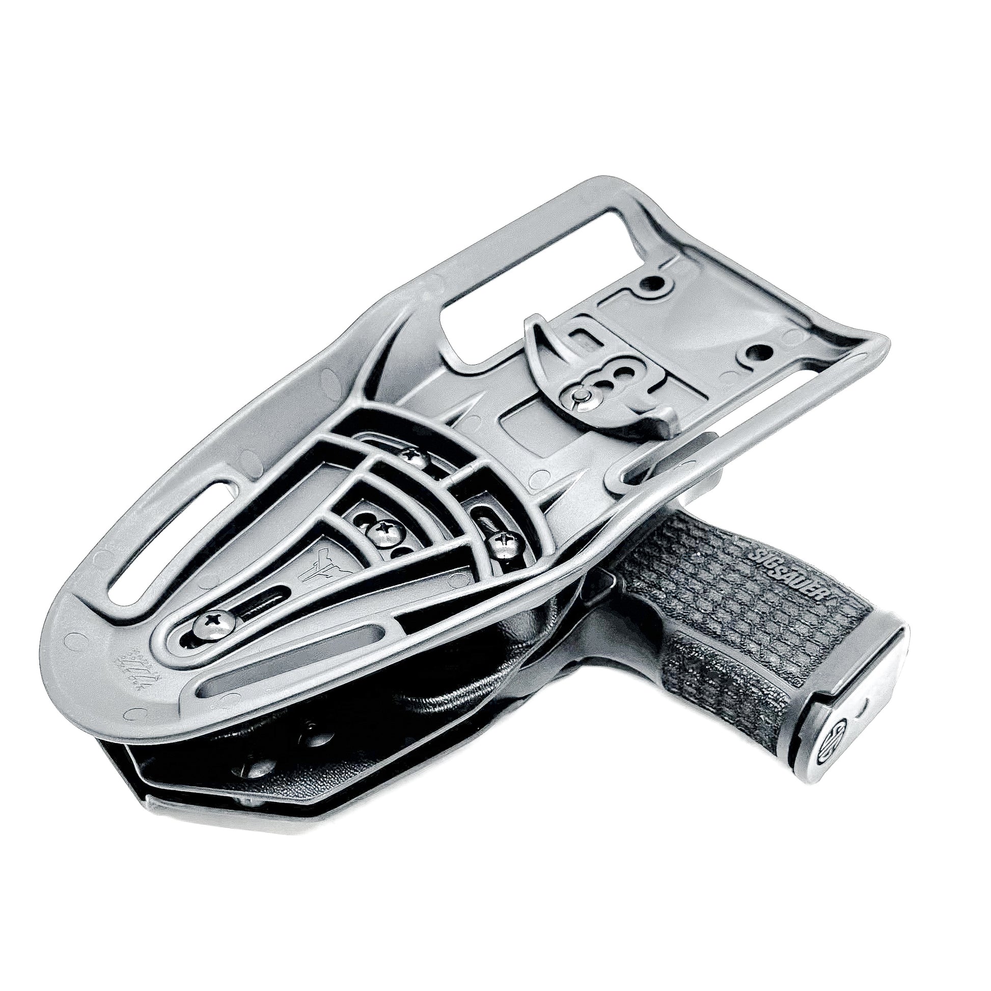 Outside Waistband Light Duty & Competition Style Holster designed to fit the Sig Sauer P365XL handgun.