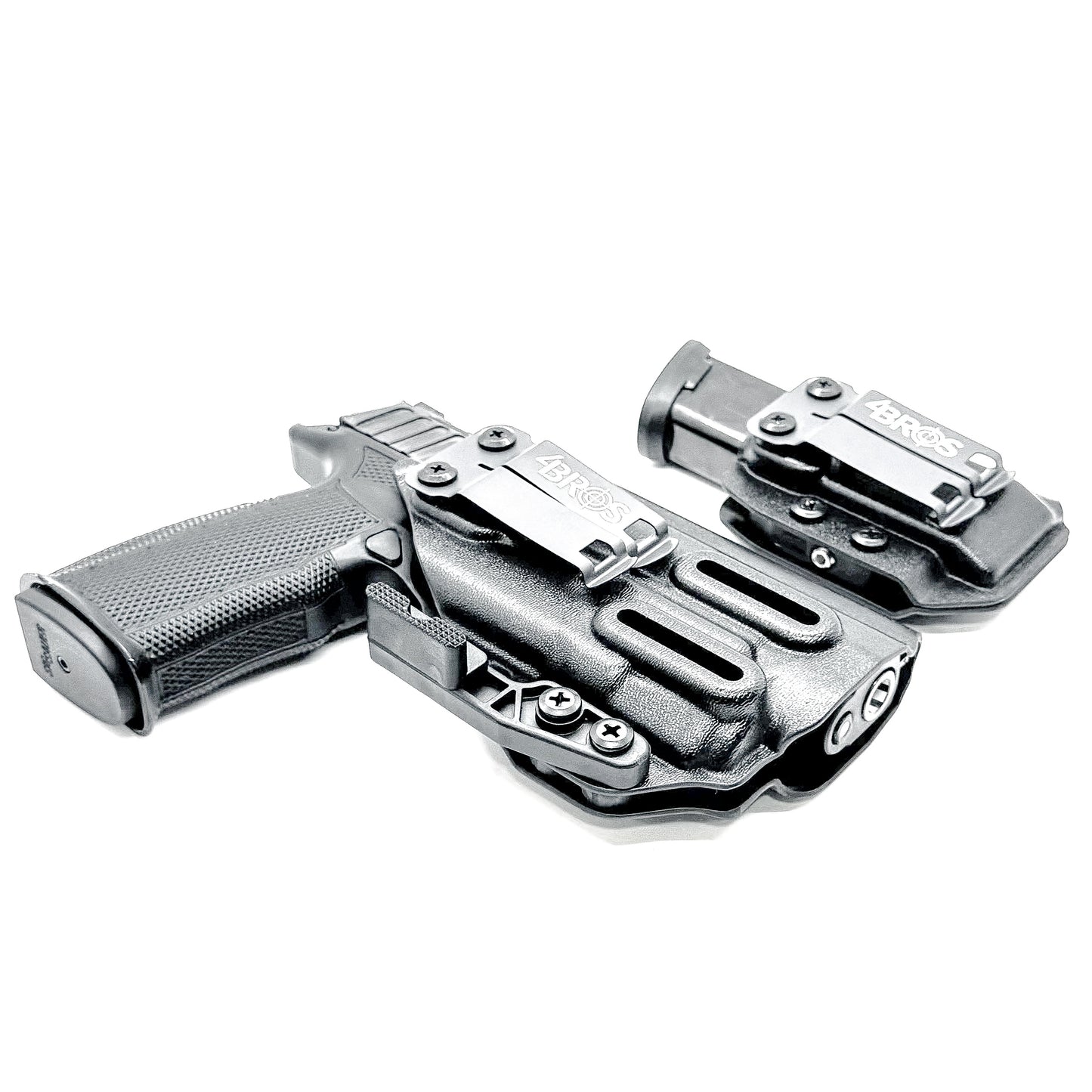 Inside Waistband IWB Holster & Magazine Carrier Combo for the Sig Sauer P365-FUSE & Icarus Precision A.C.E. Module & TLR-7 X or TLR-7 A from Four Brothers Holsters