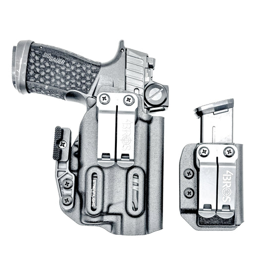 Inside Waistband IWB Holster & Magazine carrier Combo for the Sig Sauer P365-FUSE & Streamlight TLR-7 Sub, X Sub, or TLR-7 HL-X Sub from Four Brothers Holsters