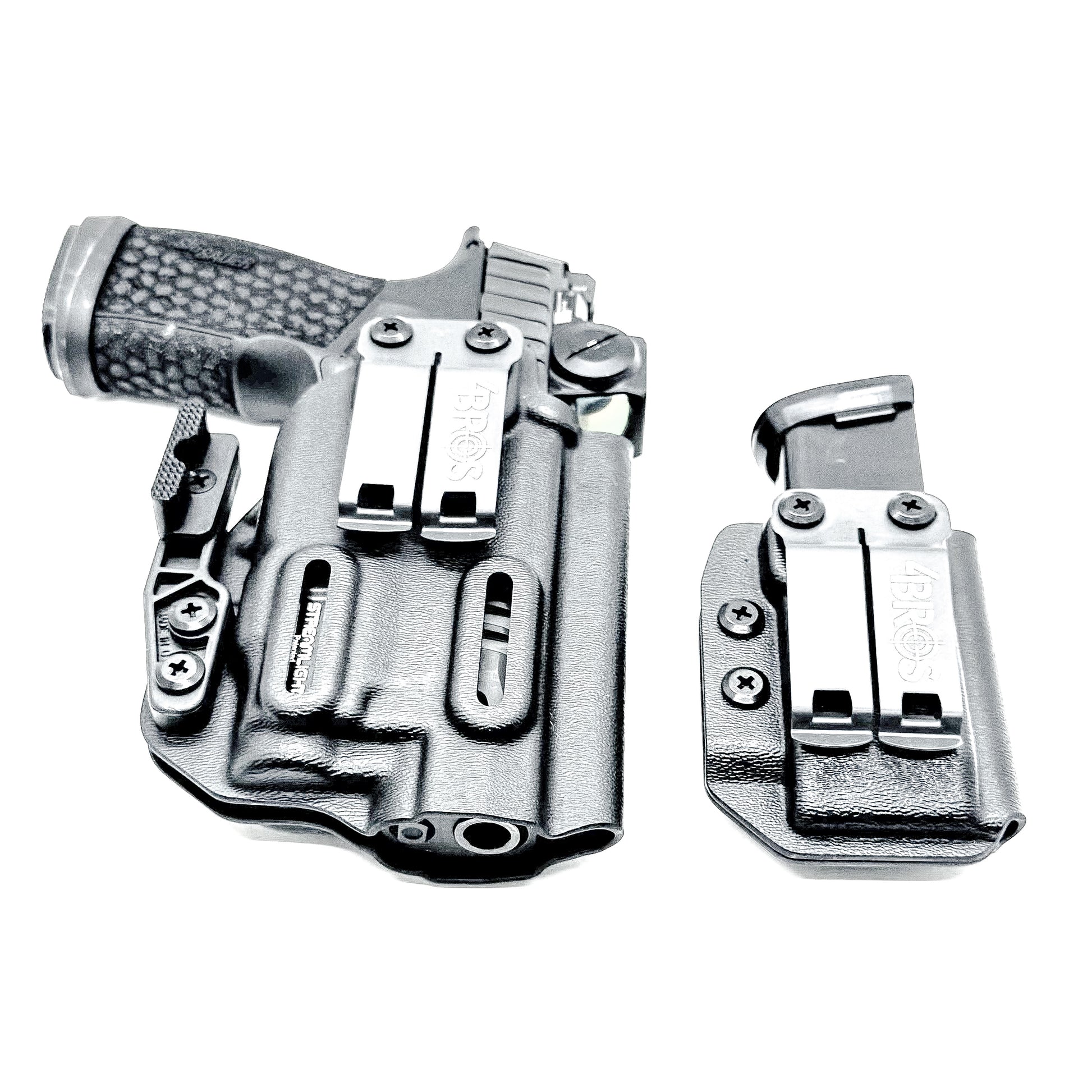 Inside Waistband IWB Holster & Magazine carrier Combo for the Sig Sauer P365-FUSE & Streamlight TLR-7 Sub, X Sub, or TLR-7 HL-X Sub from Four Brothers Holsters