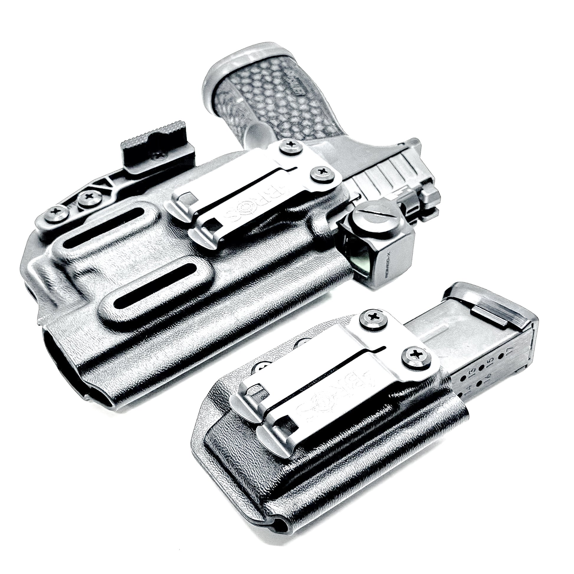 Inside Waistband IWB Holster & Magazine carrier Combo for the Sig Sauer P365-FUSE & Streamlight TLR-7 Sub, X Sub, or TLR-7 HL-X Sub from Four Brothers Holsters