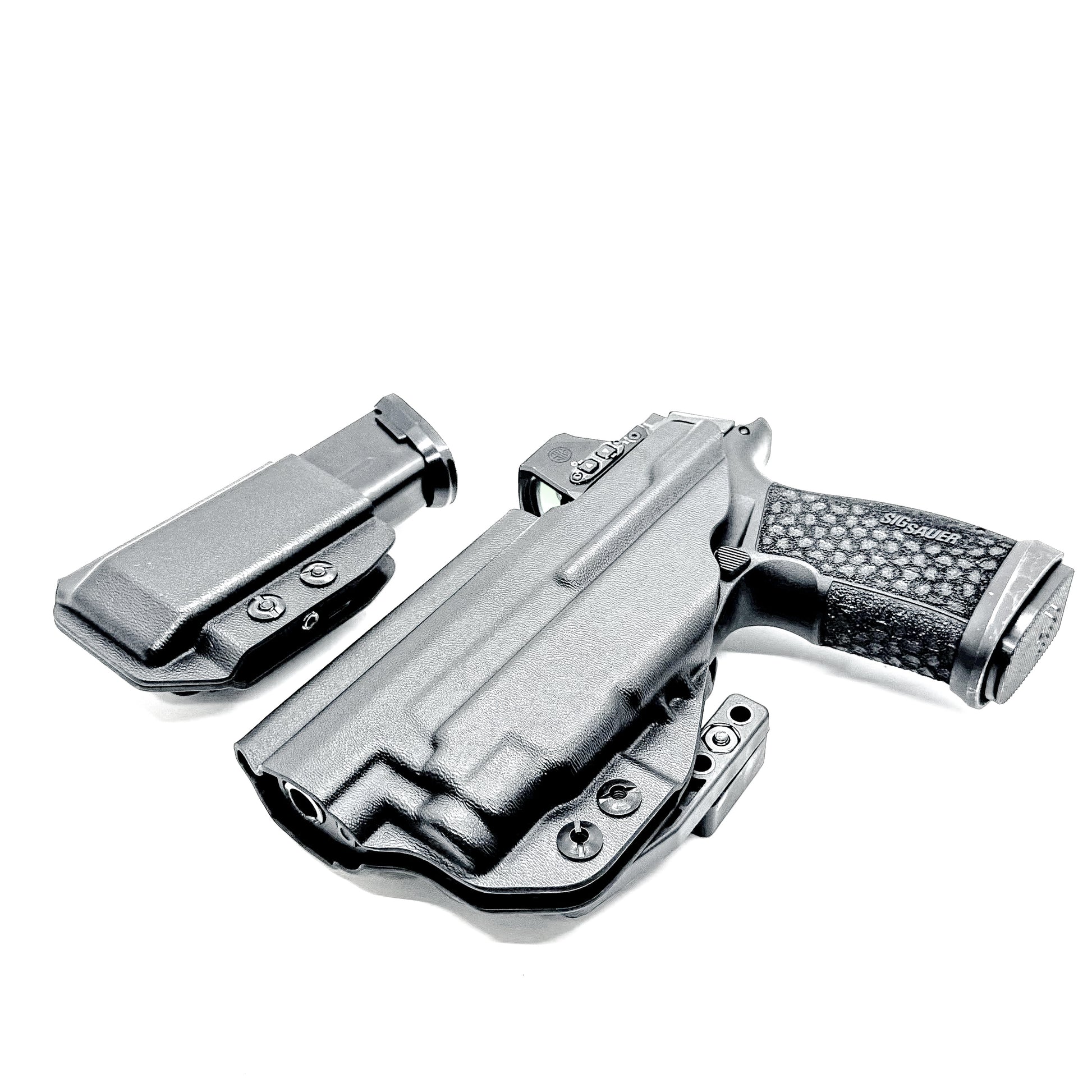 Inside Waistband IWB Holster & Magazine carrier Combo for the Sig Sauer P365-FUSE & Streamlight TLR-7 Sub, X Sub, or TLR-7 HL-X Sub from Four Brothers Holsters