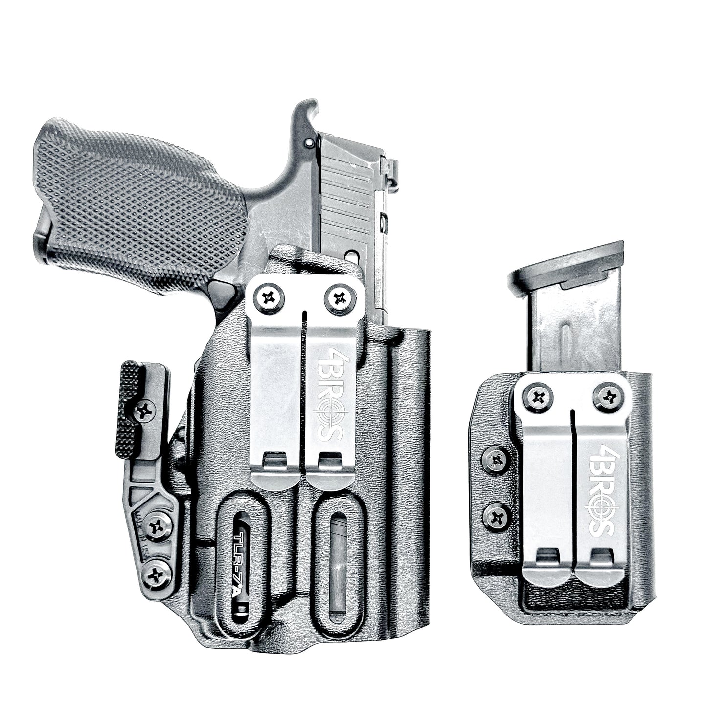 Sig P365-XMACRO & Icarus Precision A.C.E Module & TLR-7 XA IWB RH Holster with Magazine Carrier Combo in Black