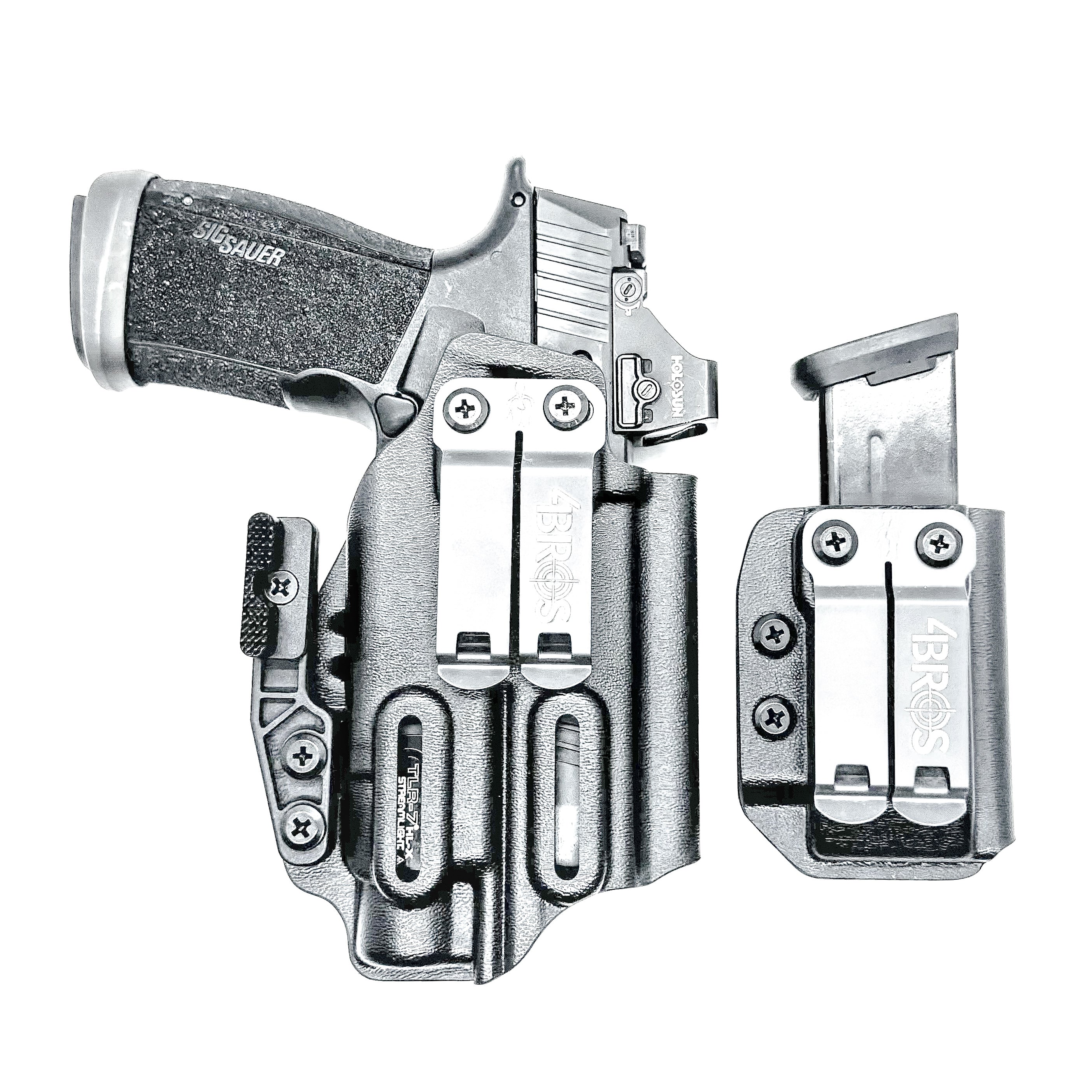 Sig P365-XMACRO & TLR-7 X or HL-X IWB Holster with Magazine