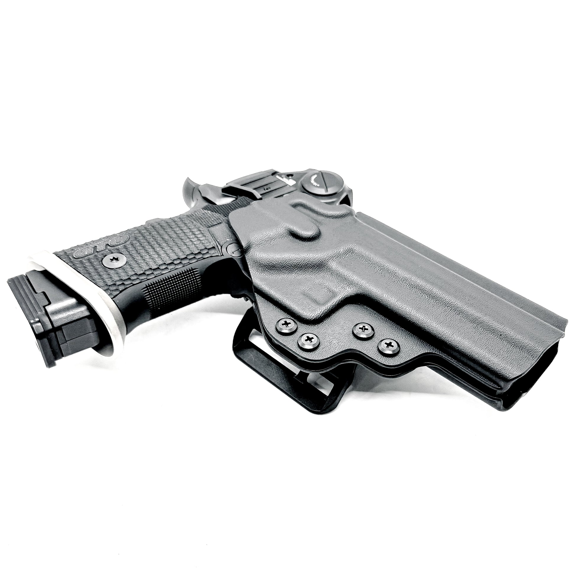 Sig Sauer P211 GTO OWB Kydex holster with precision-molded fit, adjustable retention, and tough .093" construction. Comfortable carry. Made in the USA.