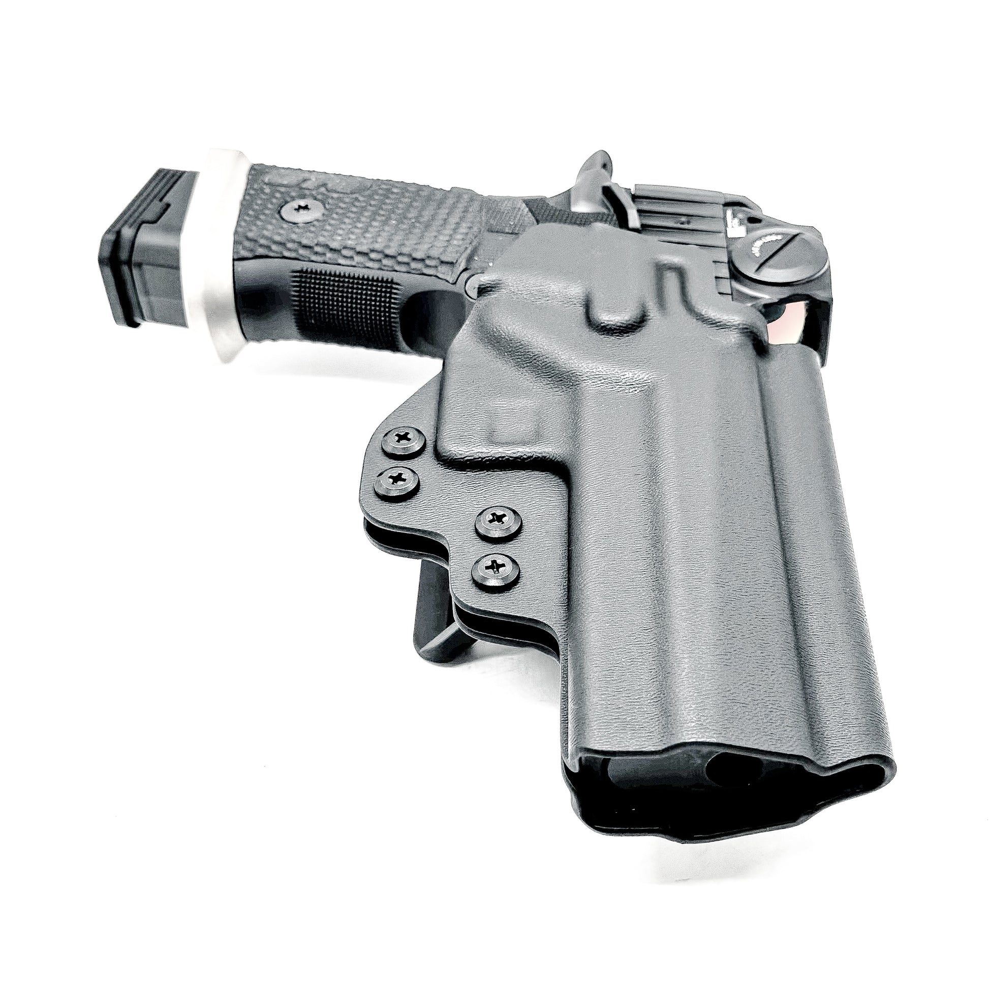 Sig Sauer P211 GTO OWB Kydex holster with precision-molded fit, adjustable retention, and tough .093" construction. Comfortable carry. Made in the USA.