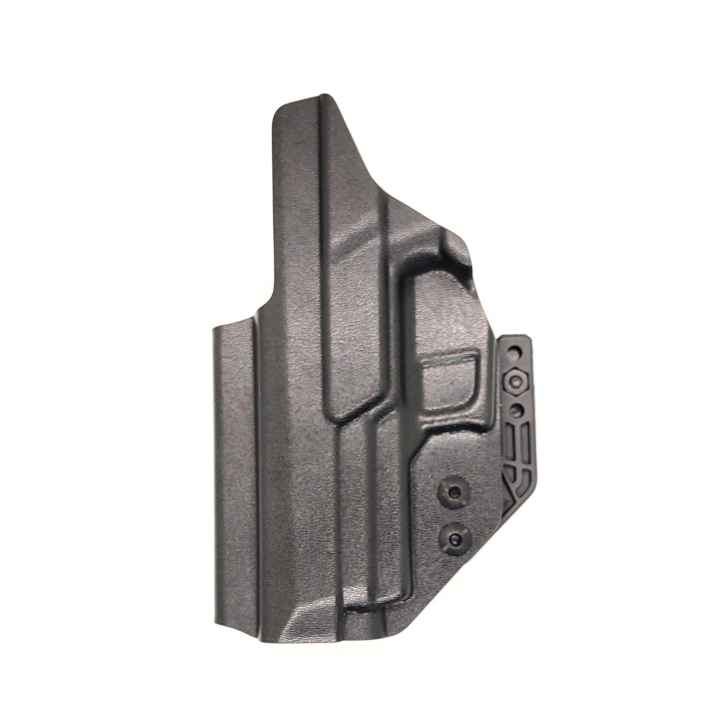 For the best Inside Waistband AIWB IWB Kydex holster for the Sig Sauer P320-XTEN COMP 10MM, shop Four Brothers 4BROS Holsters. Proudly made in the USA.