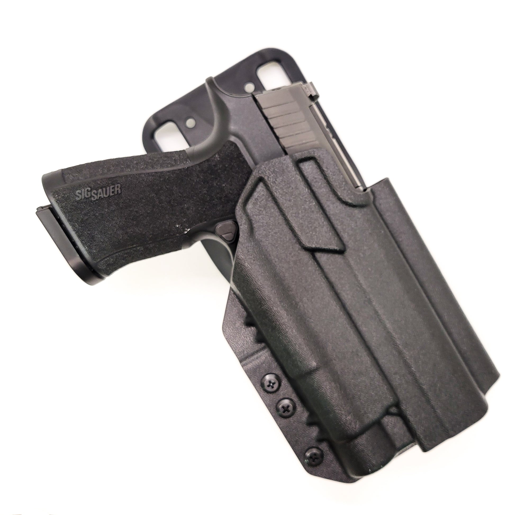 For the best Outside Waistband Sig Sauer P320-XTEN Comp with the Streamlight TLR-1 or TLR-1 HL Duty & Competition Style Holster, shop Four Brothers Holsters.