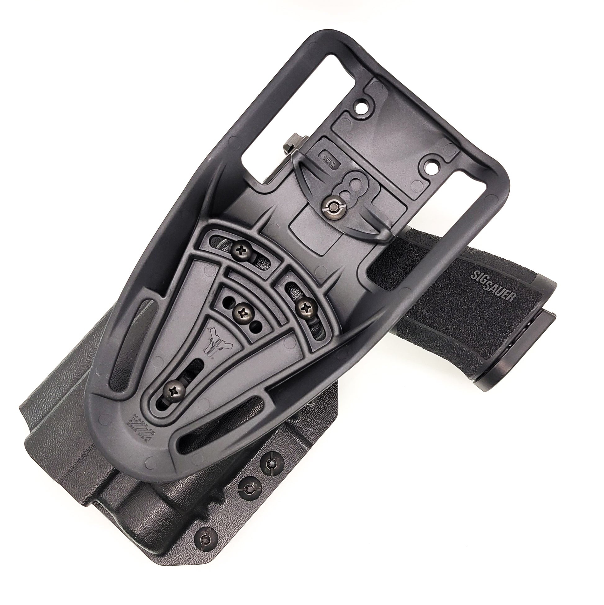 For the best Outside Waistband Sig Sauer P320-XTEN Comp with the Streamlight TLR-1 or TLR-1 HL Duty & Competition Style Holster, shop Four Brothers Holsters.