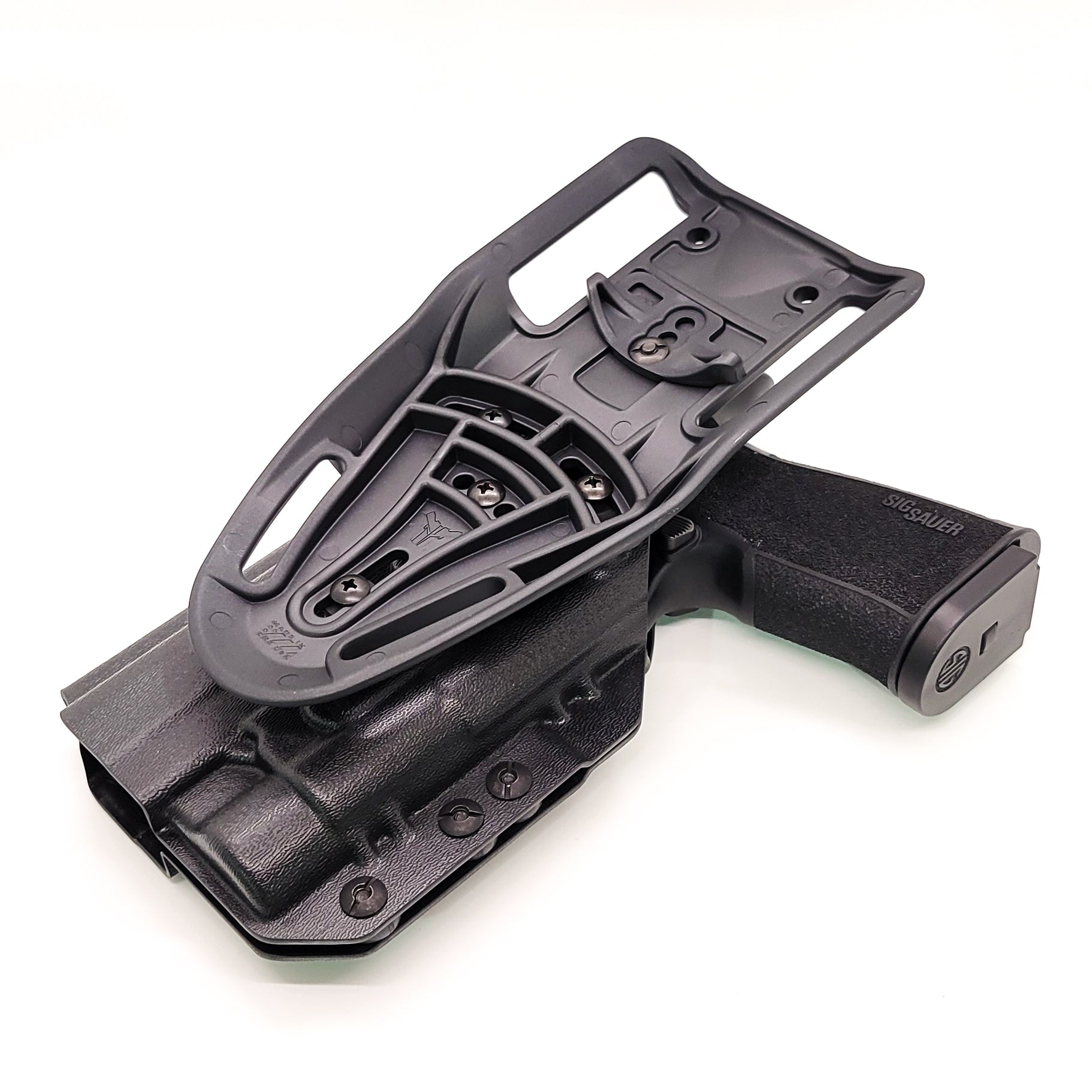 For the best Outside Waistband Sig Sauer P320-XTEN Comp with the Streamlight TLR-1 or TLR-1 HL Duty & Competition Style Holster, shop Four Brothers Holsters.