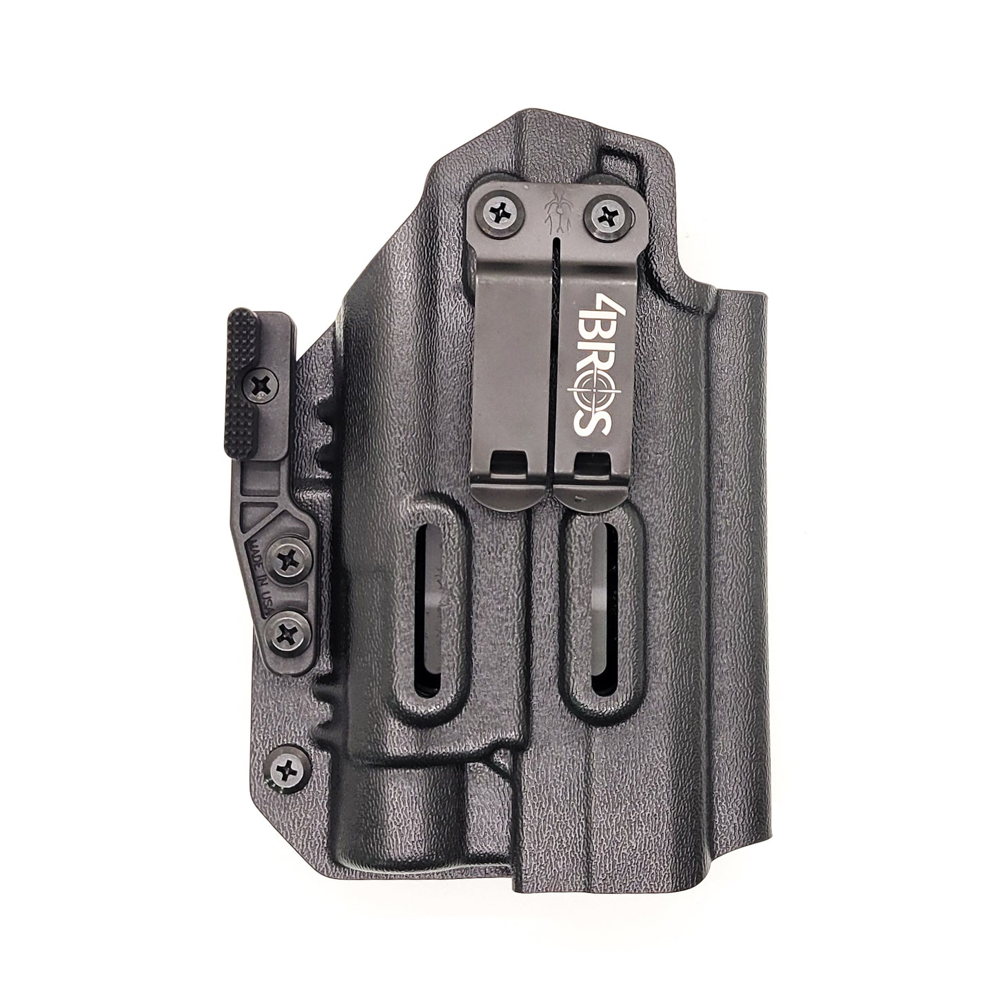 For the best IWB AIWB Inside Waistband Holster for the Sig Sauer P320-XTEN Comp with the Streamlight TLR-1 or TLR-1 HL shop Four Brothers 4BROS Holsters.